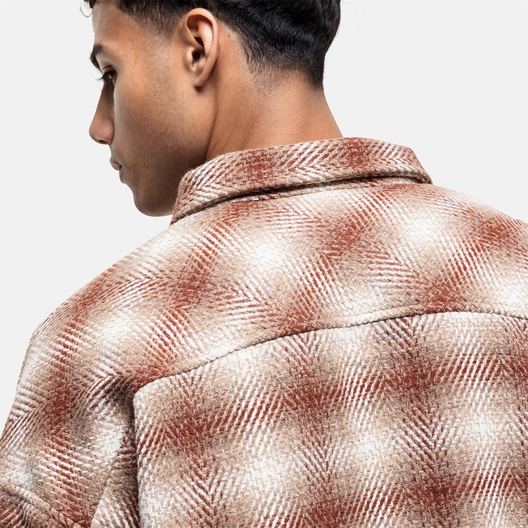 Good For Nothing Check Heavy Overshirt