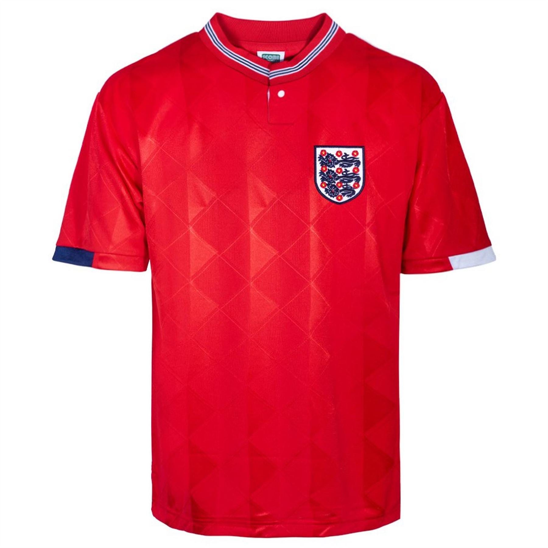 Score Draw Draw England Away Shirt 1988 89