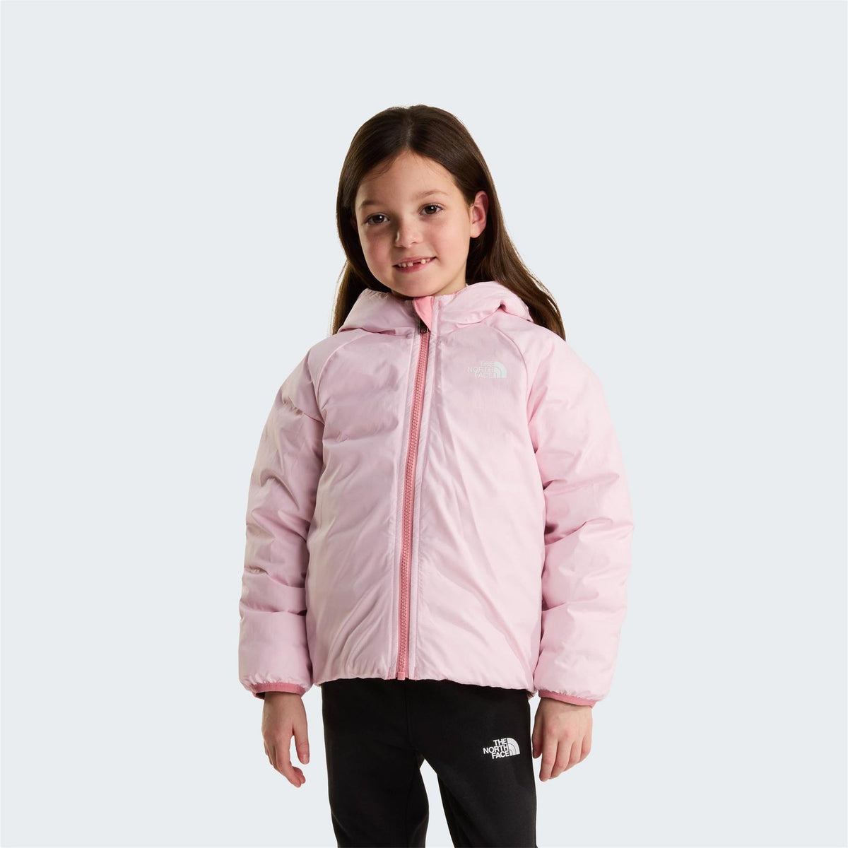The North Face Reversible Perrito Hooded Jacke Puffer Jacket Unisex Kids