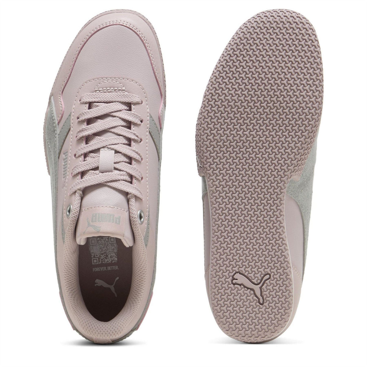 Puma Bella D Glitter Canvas Low Top Sneakers