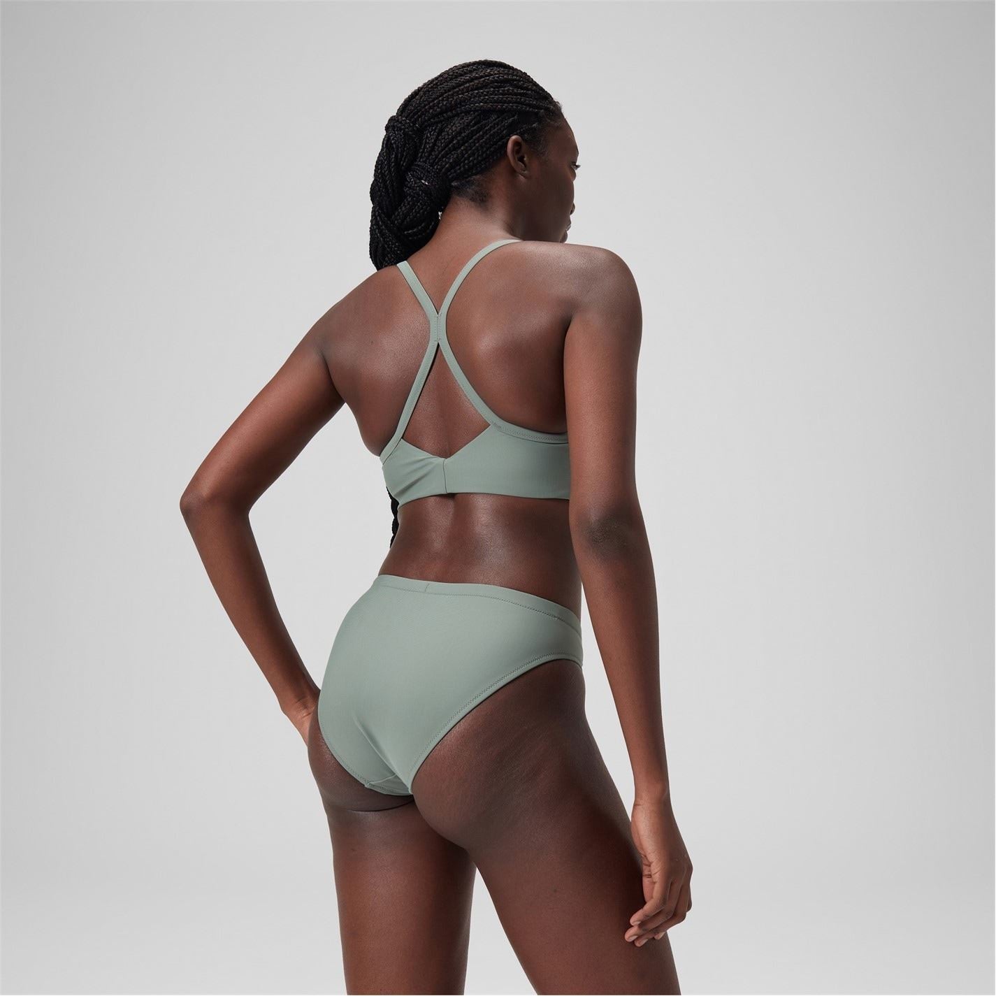 Speedo High Leg Swim Bikini Bottom