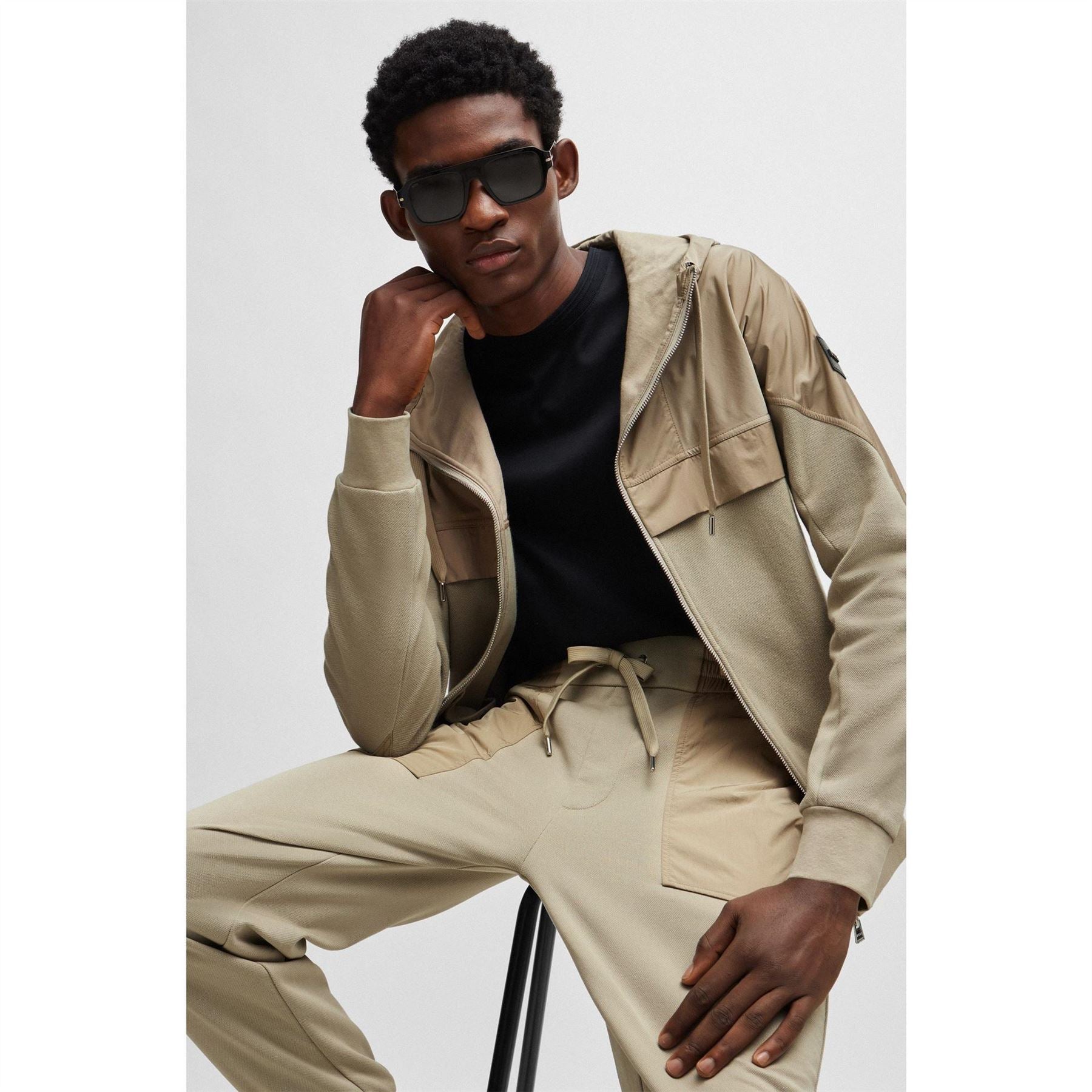 Boss Steele Full Zip Fleece Jacket