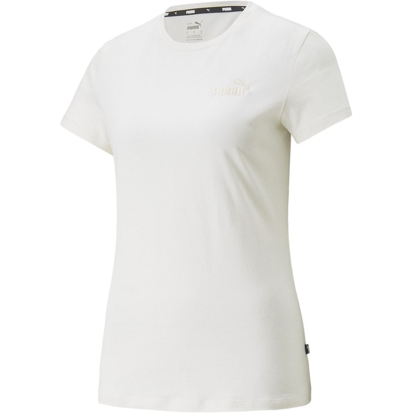 Puma Embroidery Crew Neck Regular Fit T-Shirt