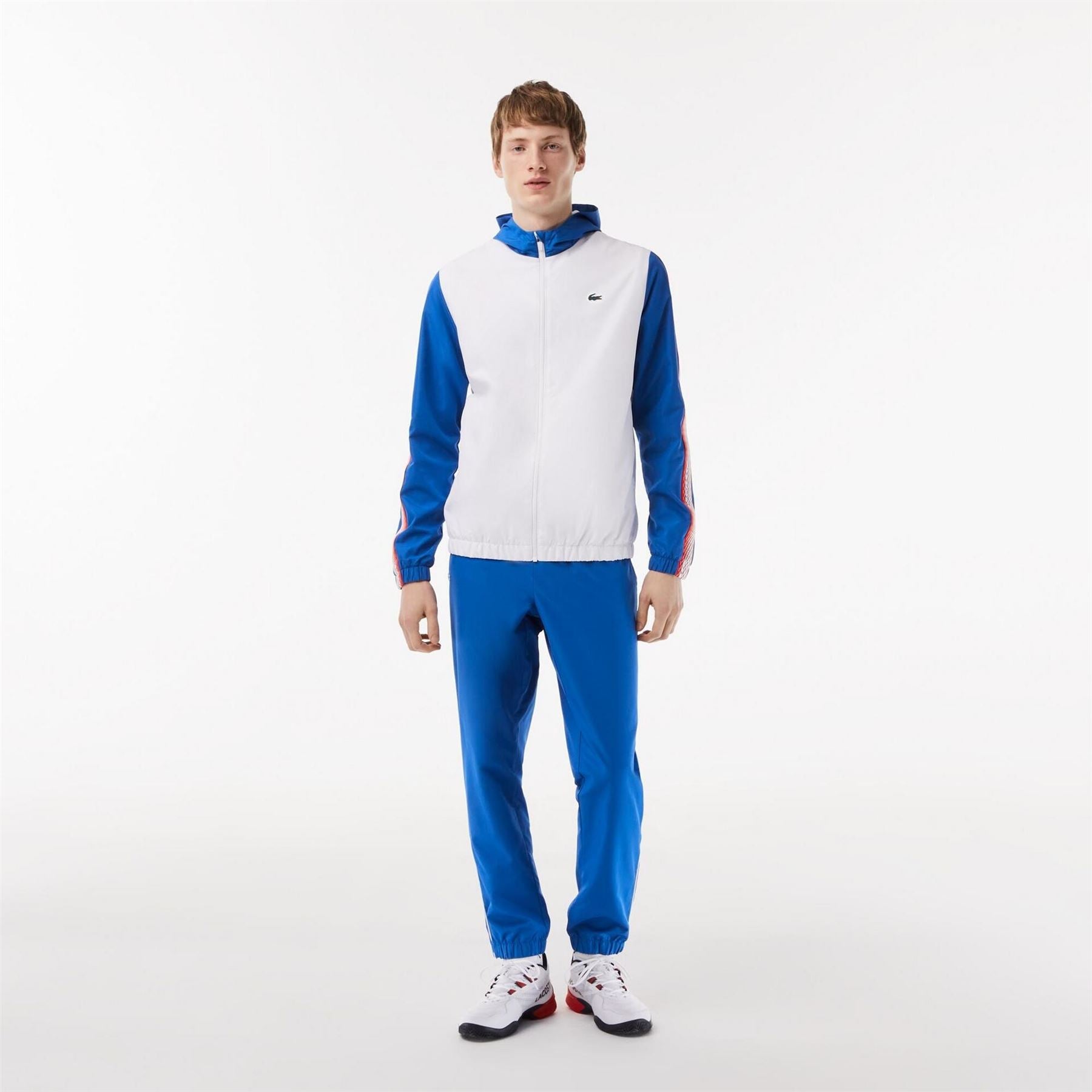 Lacoste Colour Block Poly Tracksuit