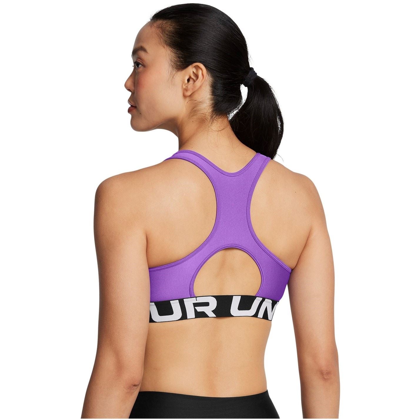 Under Armour Womens Armour Heatgear® Armour Mid Branded Sports Bra