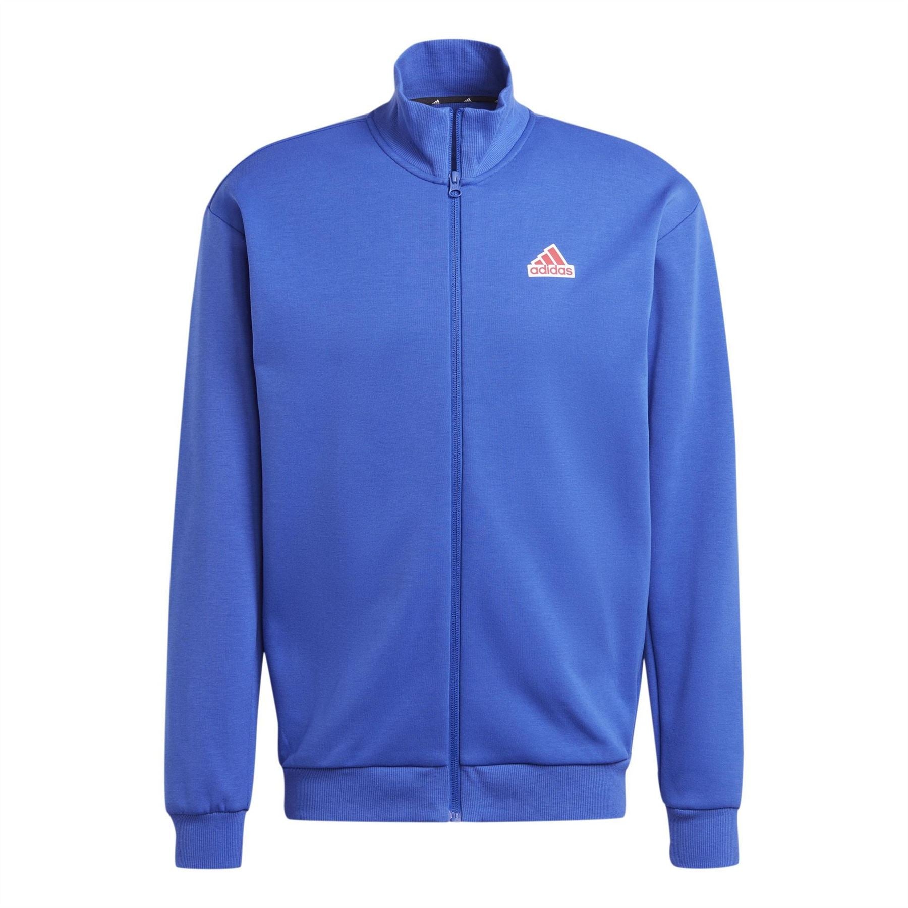 adidas Bos Box Print Funnel Neck Long Sleeve Sweatshirt