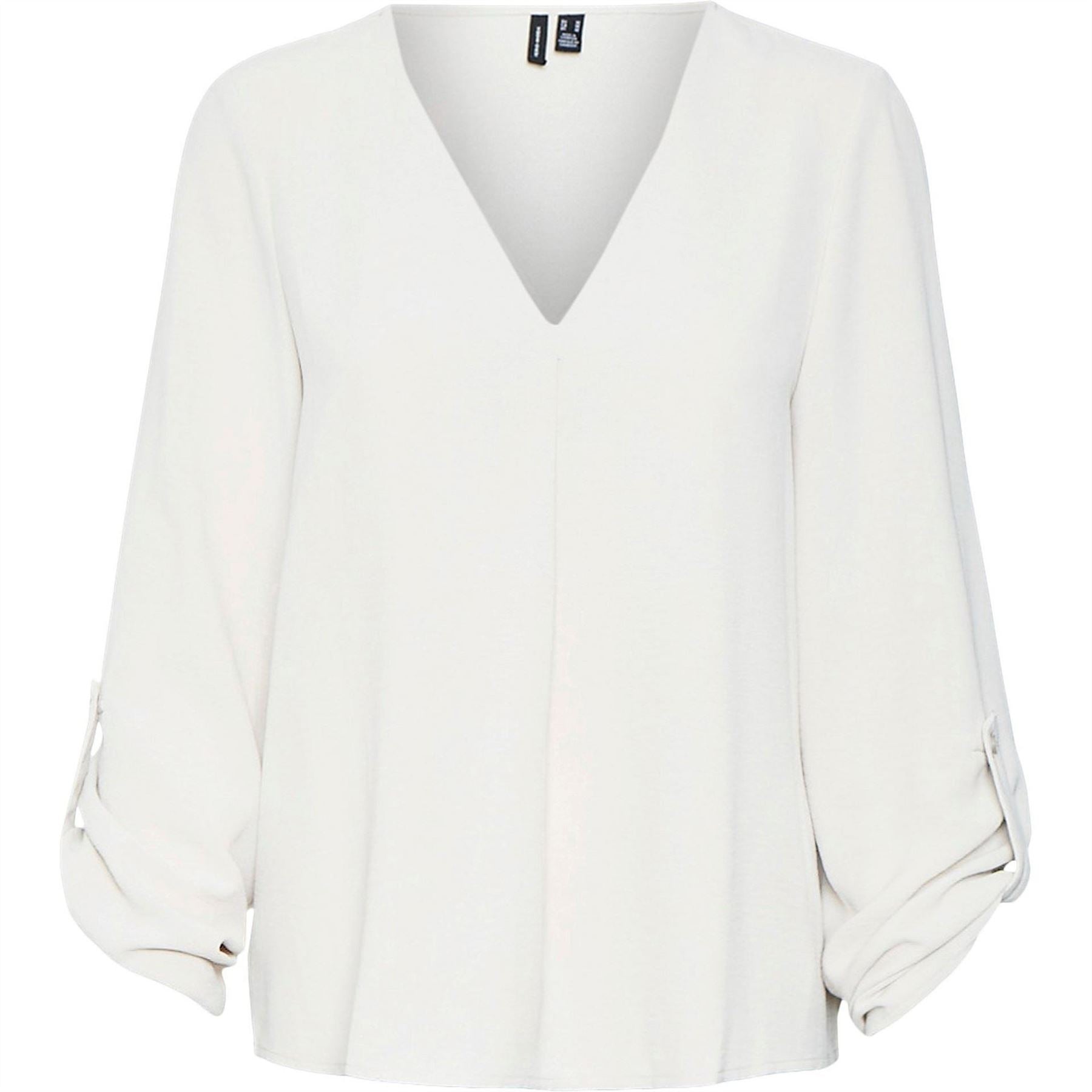 Vero Moda V-Neck Long Sleeve Blouse