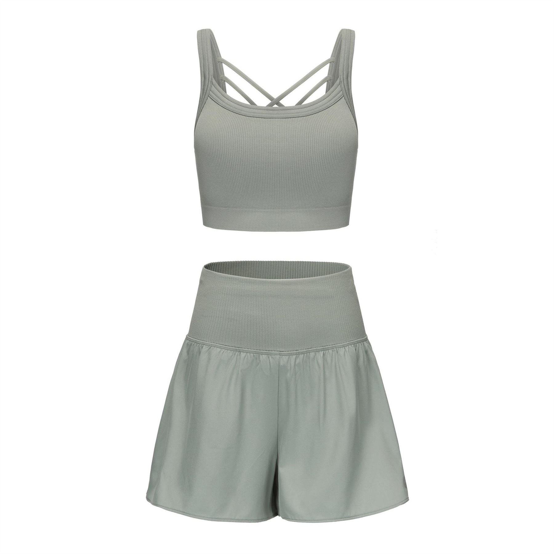 Slazenger Scoop Neck Sleeveless Bra and Set