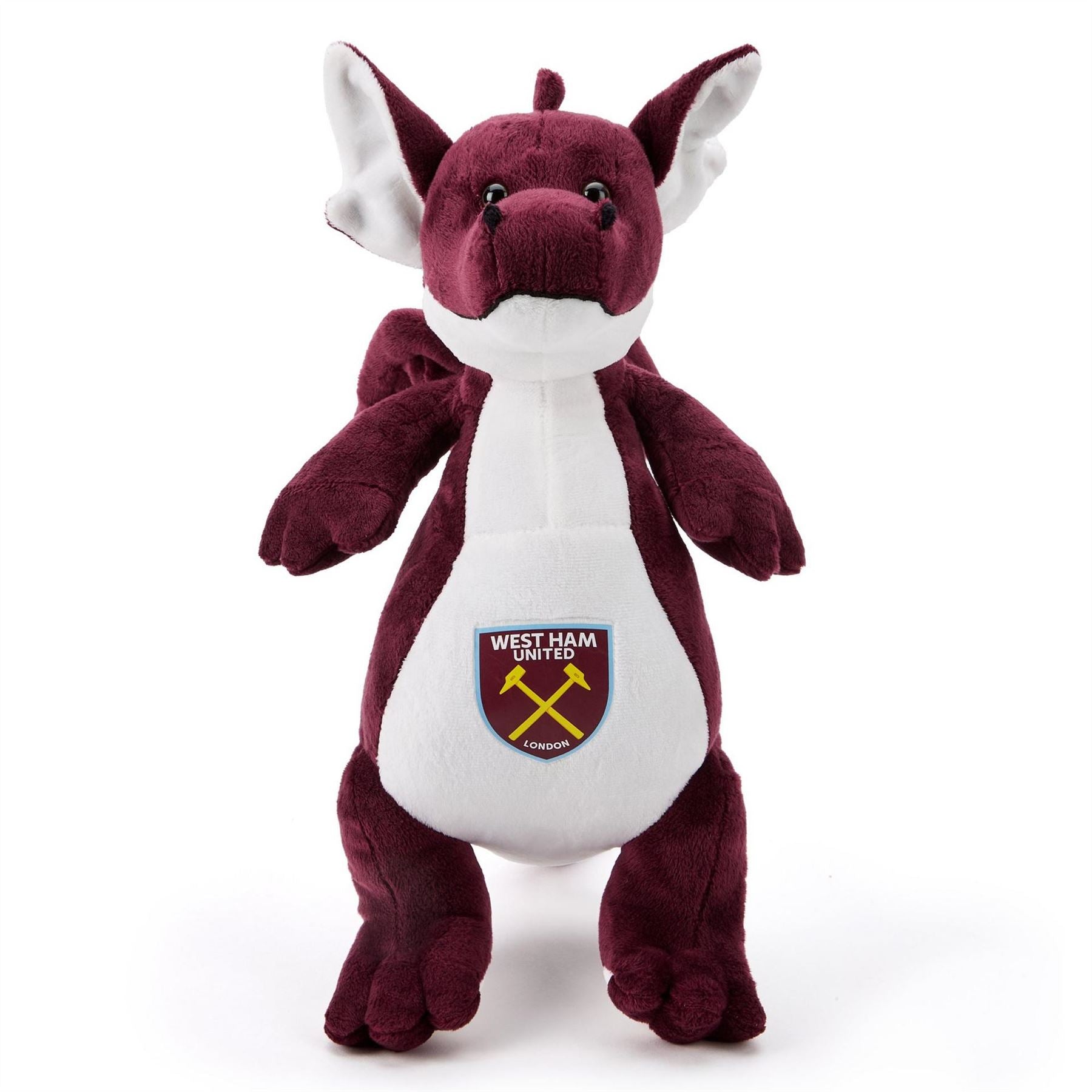 Team West Ham United Officially Licensed Standing Dragon Soft Toy 33 cm