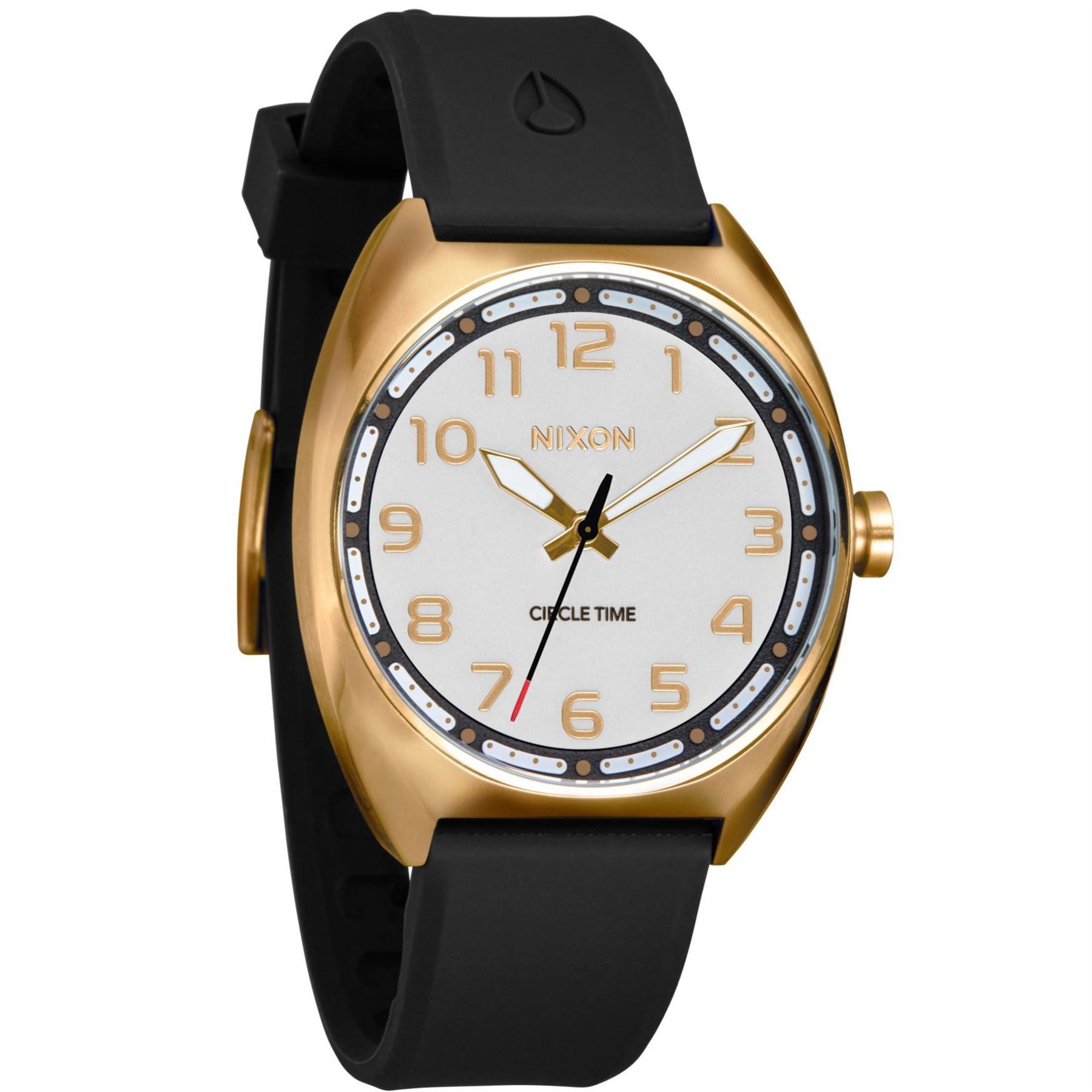 Nixon Rubber Strap Analogue Watch