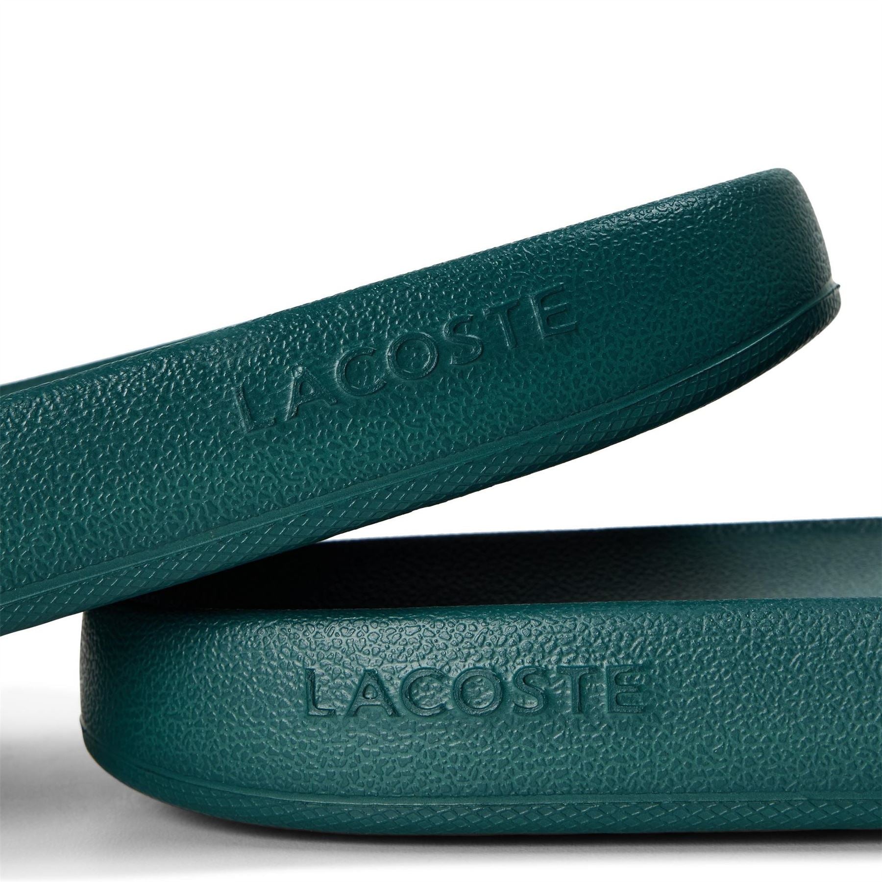 Lacoste Serve Crocodile Print Slide Mules