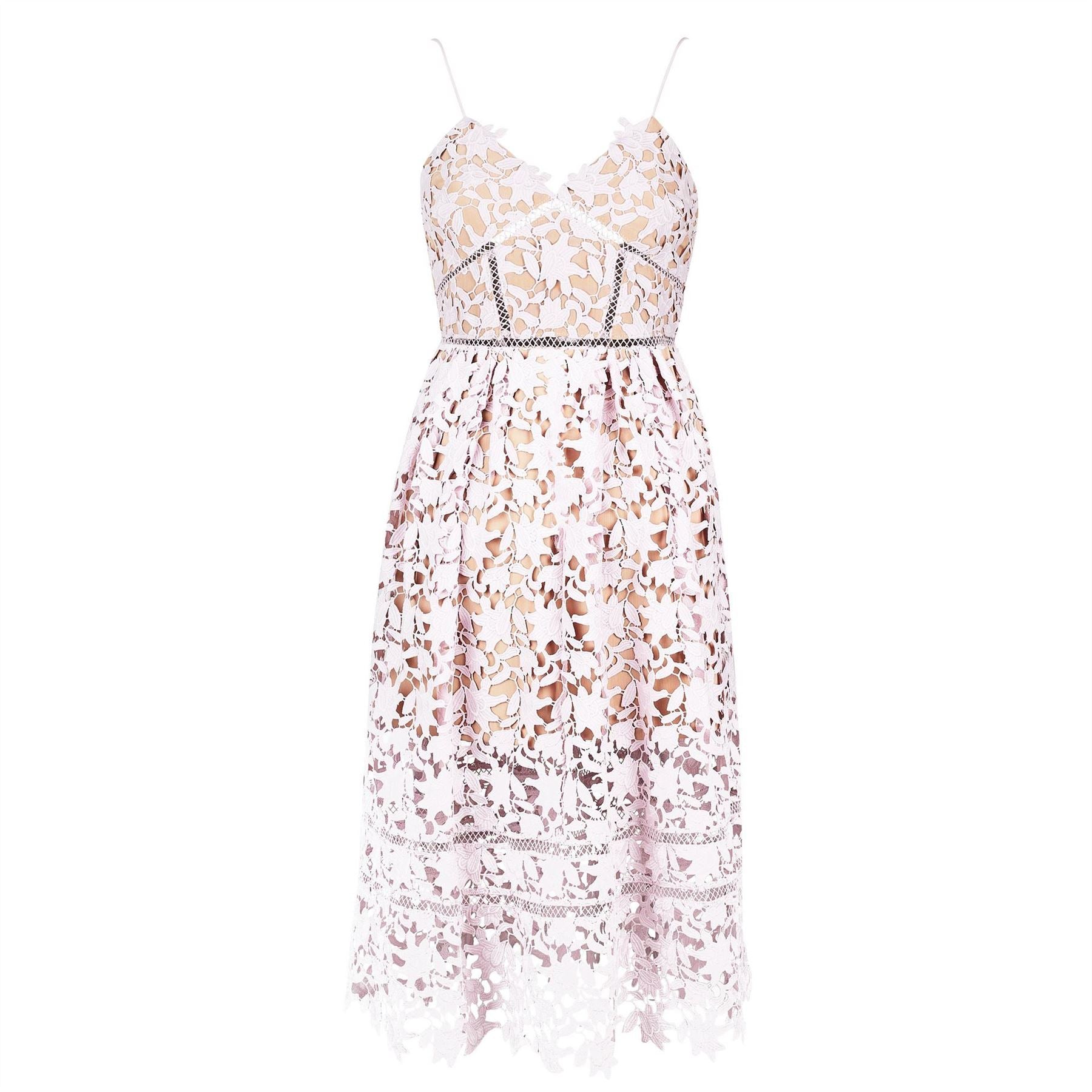 Self Portrait Midi Dress