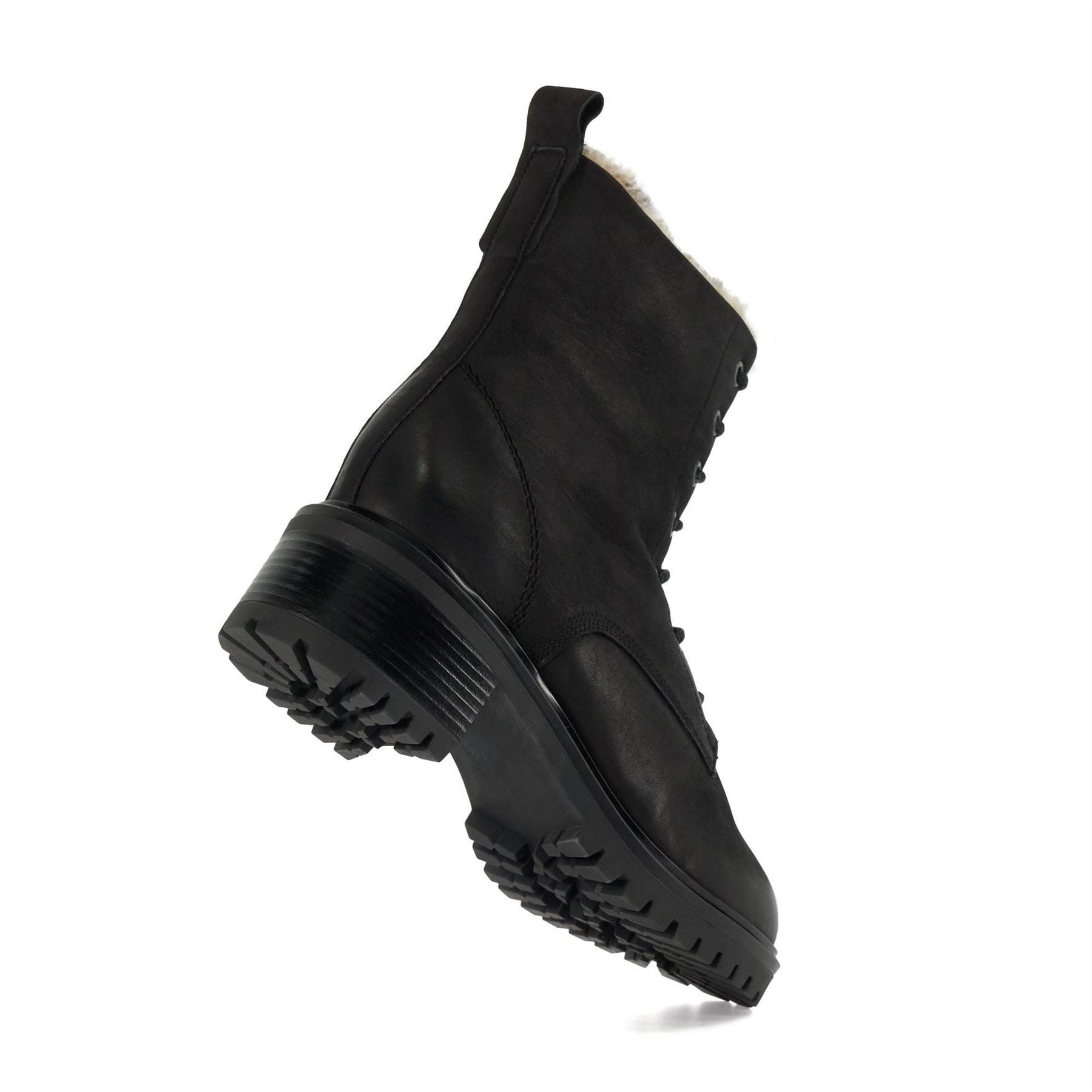 Dune London Chunky Faux Fur Lined Boots