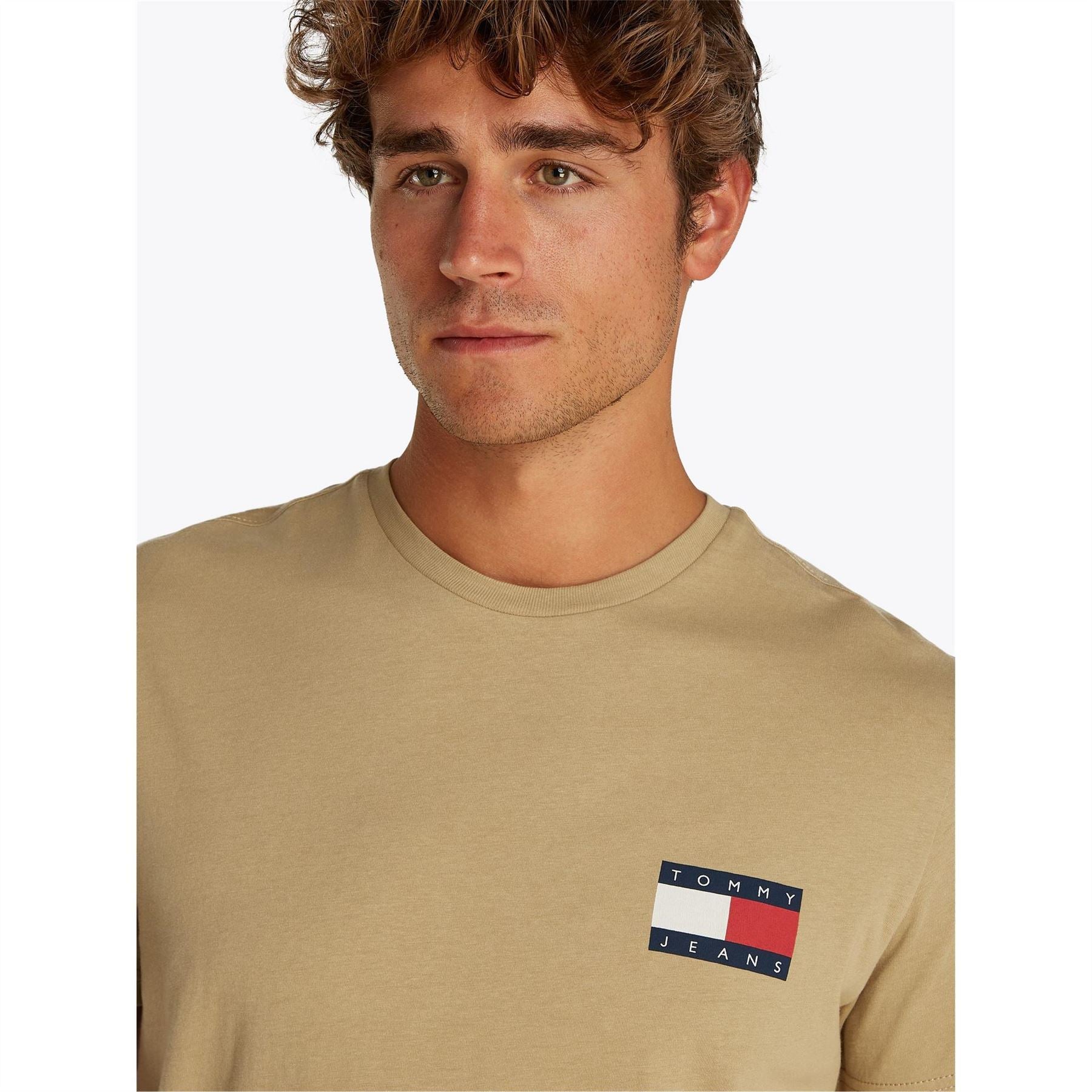 Tommy Jeans Slim Essential Flag Regular Fit T-Shirt