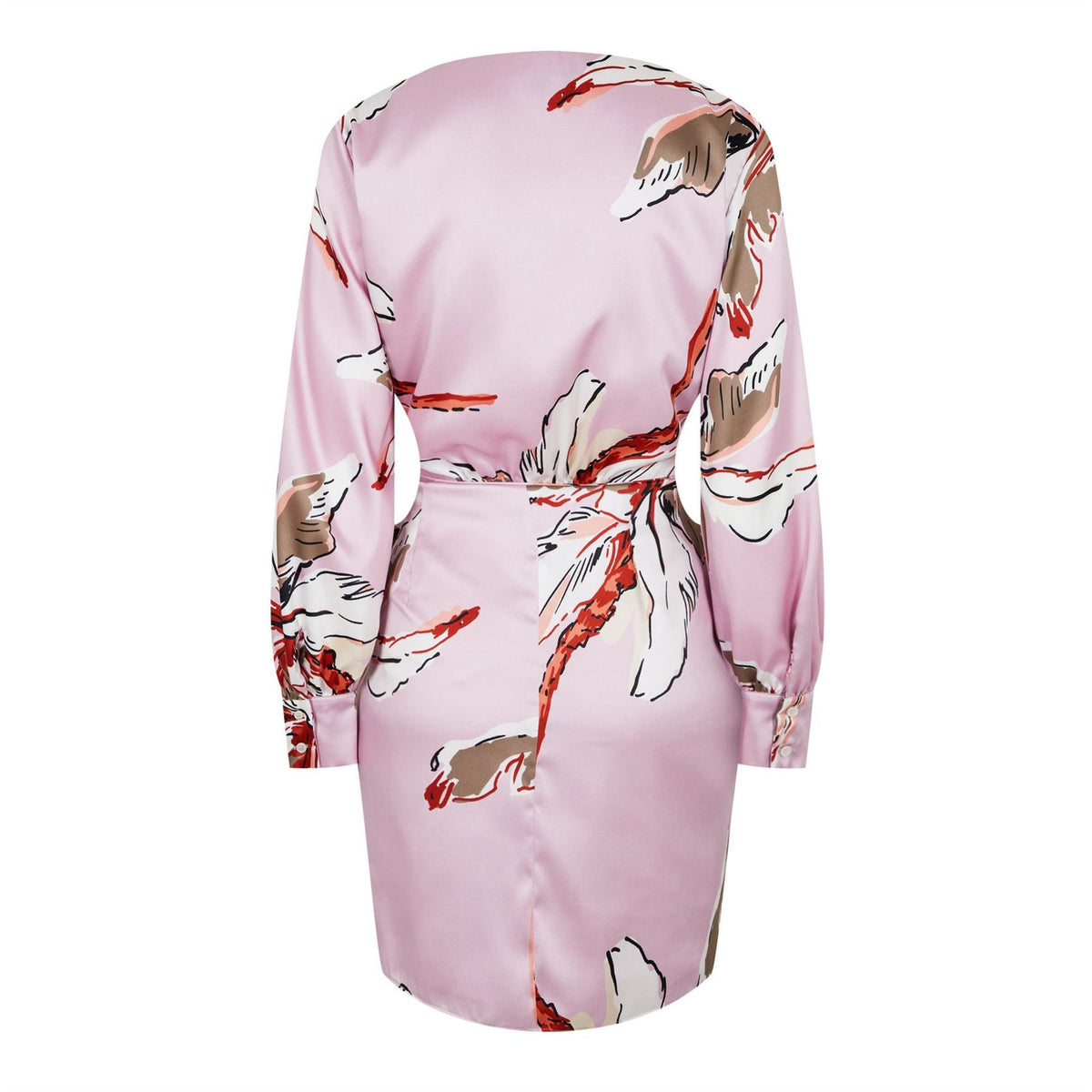 Marella Agre Crew Neck Mini Wrap Dress
