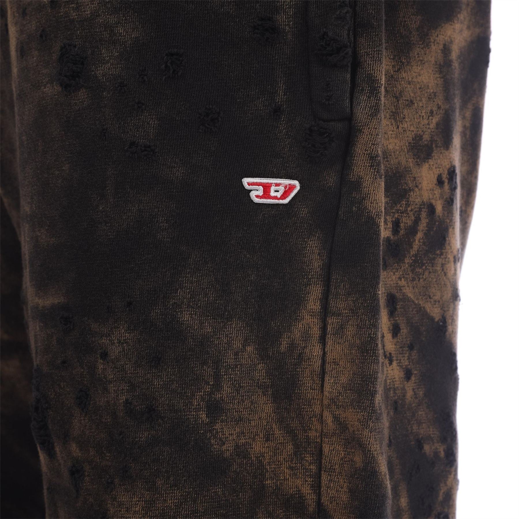 Diesel Distressed Acid Wash Shorts
