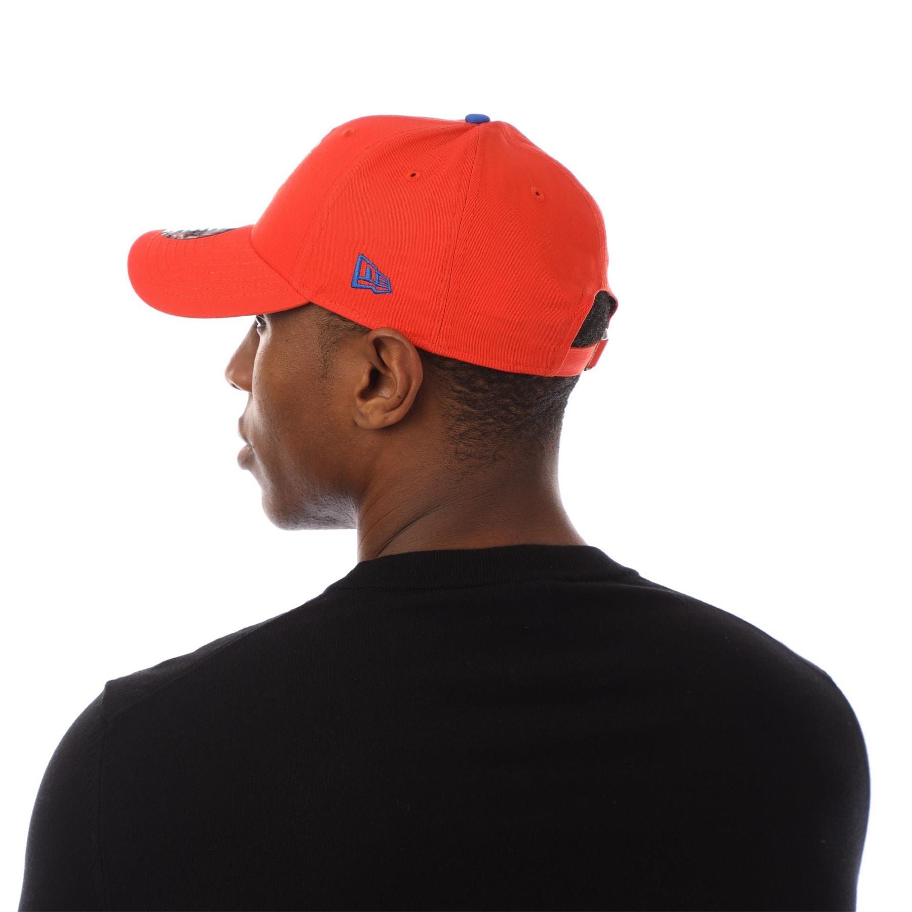 New Era Logo Embroidered Solid Patterned Dad Cap