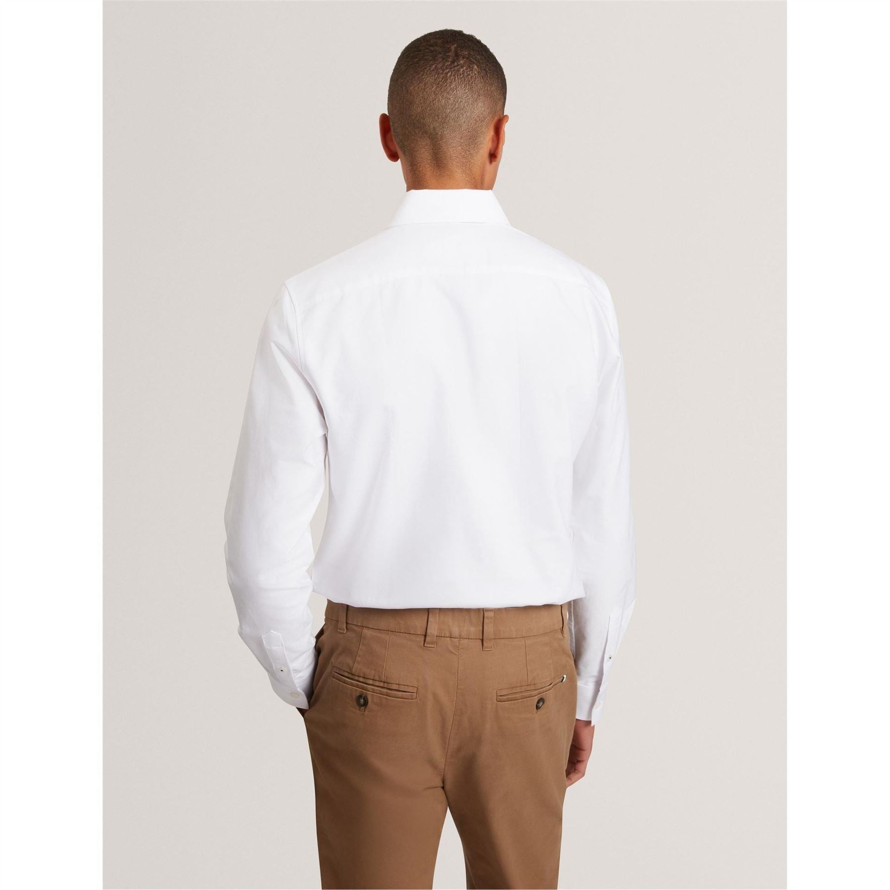 Ted Baker Long Sleeve Button Down Collar Oxford Shirt
