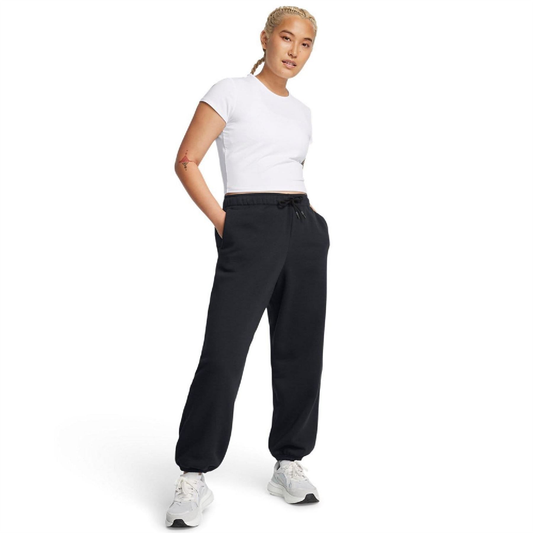 Under Armour Fleece Wordmark Oversized Pants