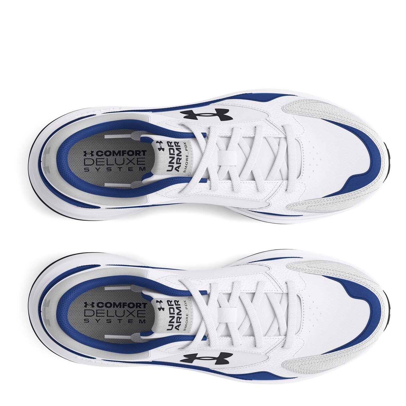 Under Armour Edge Leather Lace-Up Low Top Sneakers