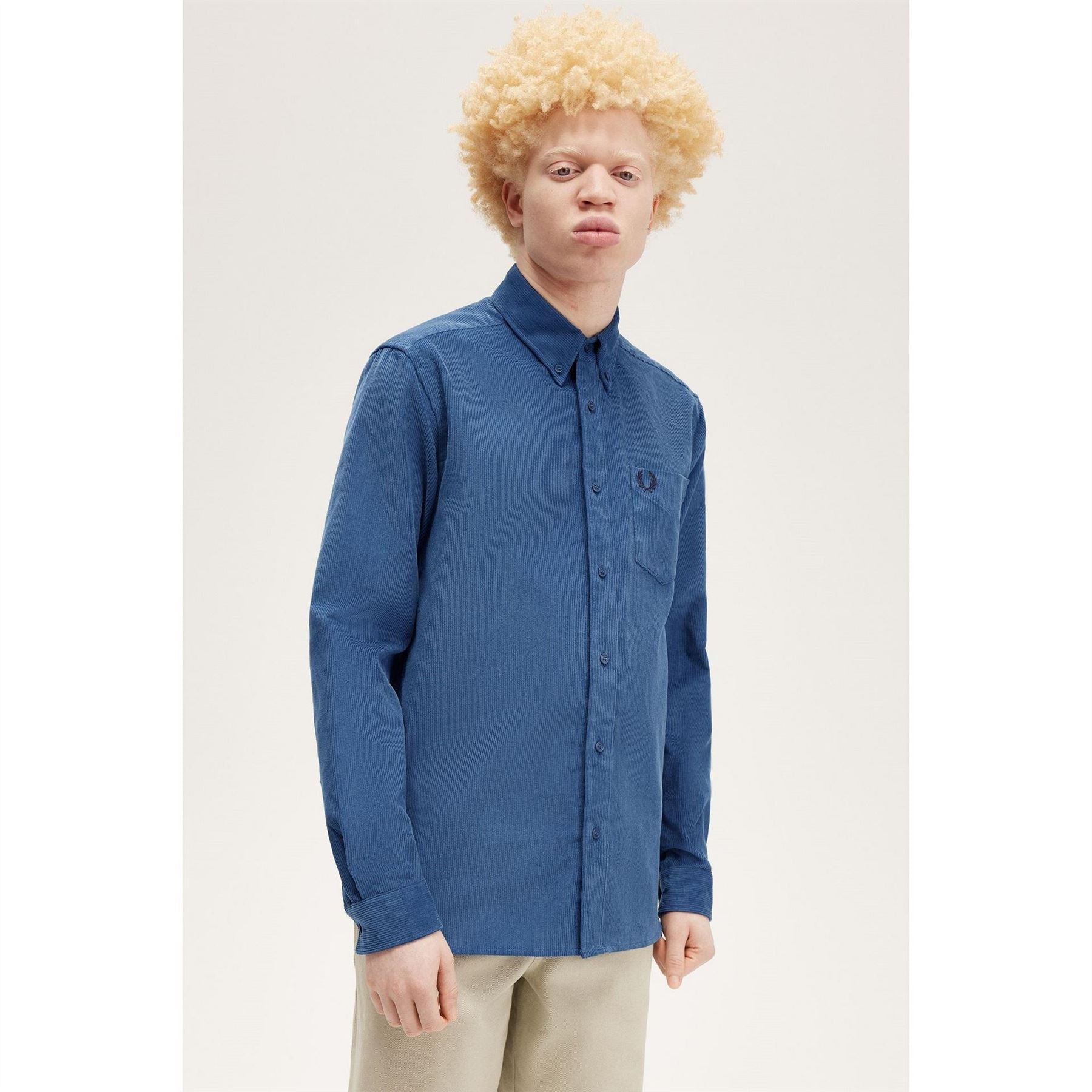 Fred Perry Long Sleeve Corduroy Shirt