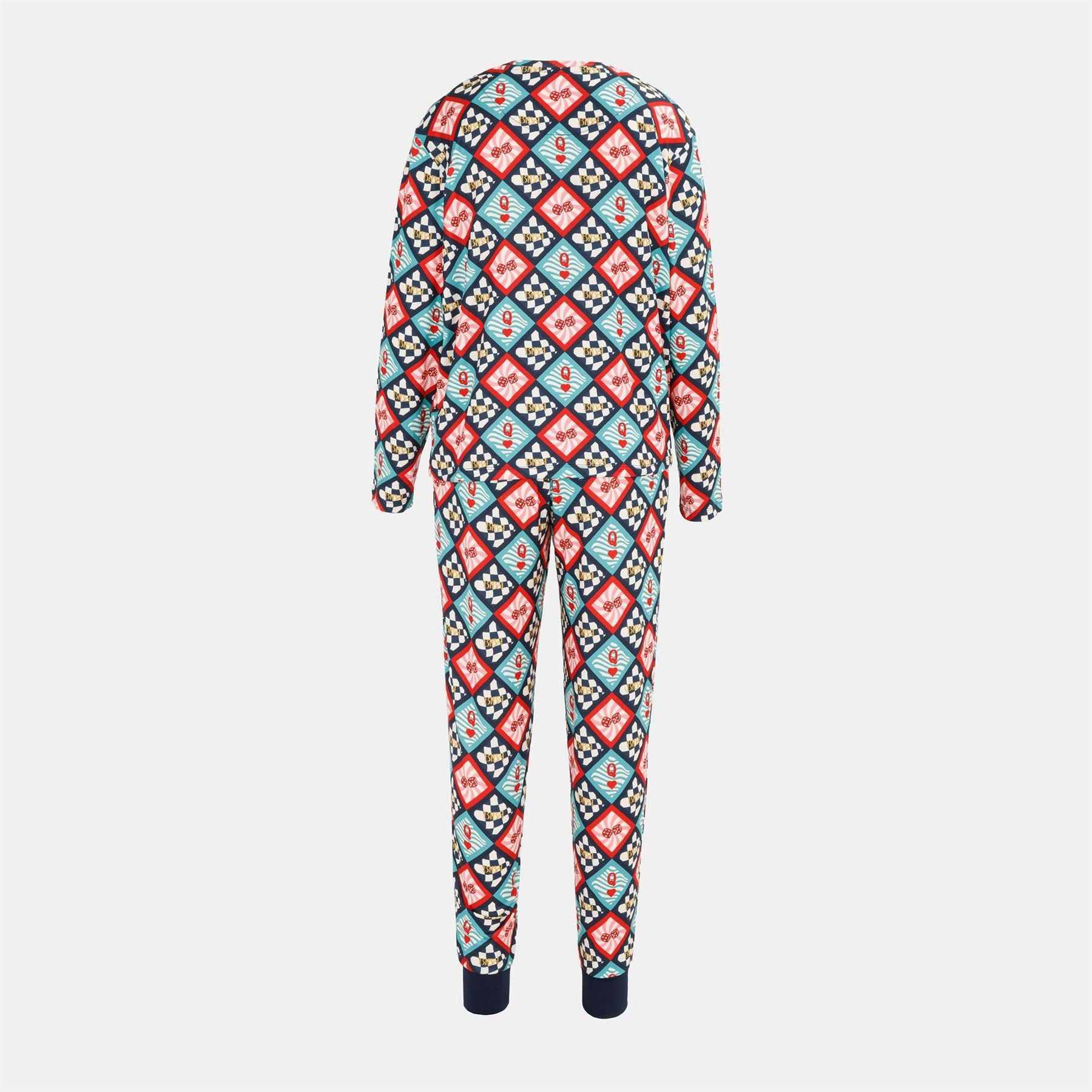 Biba Crew Neck Long Sleeve Pyjama Set