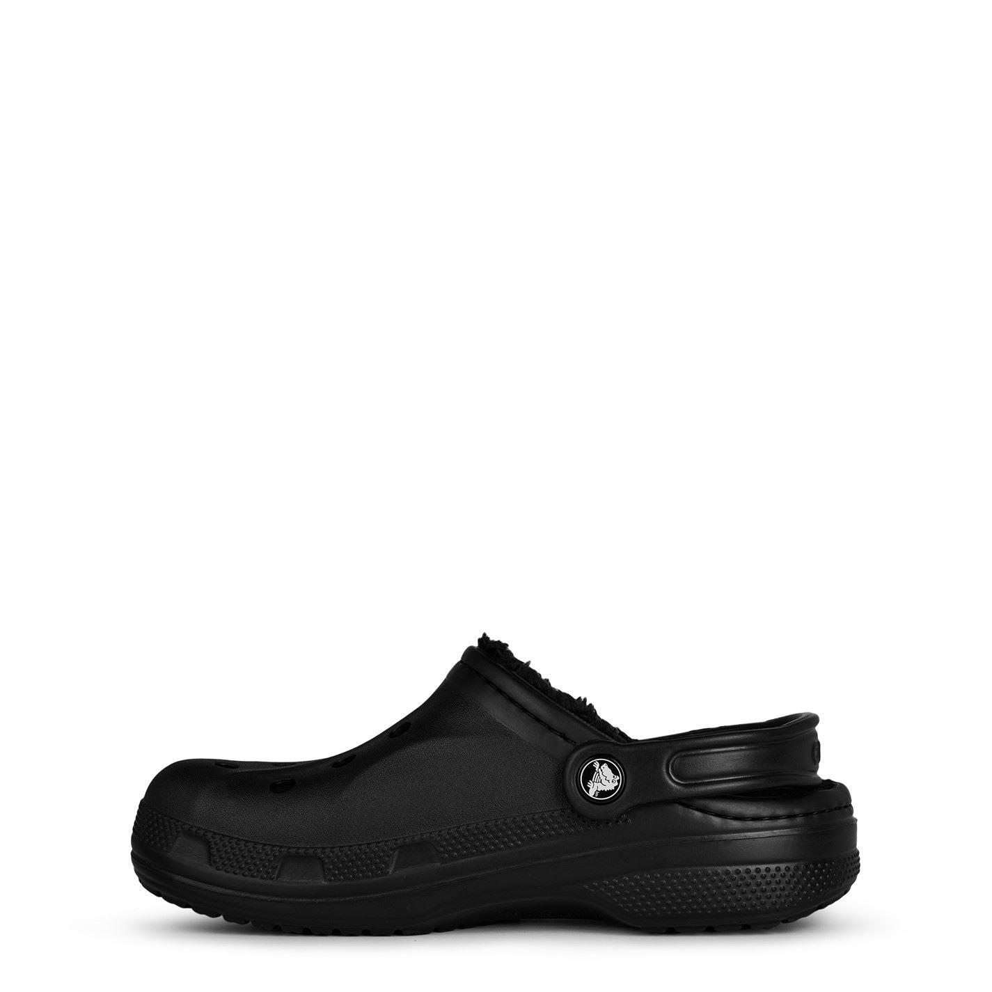 Crocs Baya Lined Flat Heel Mules
