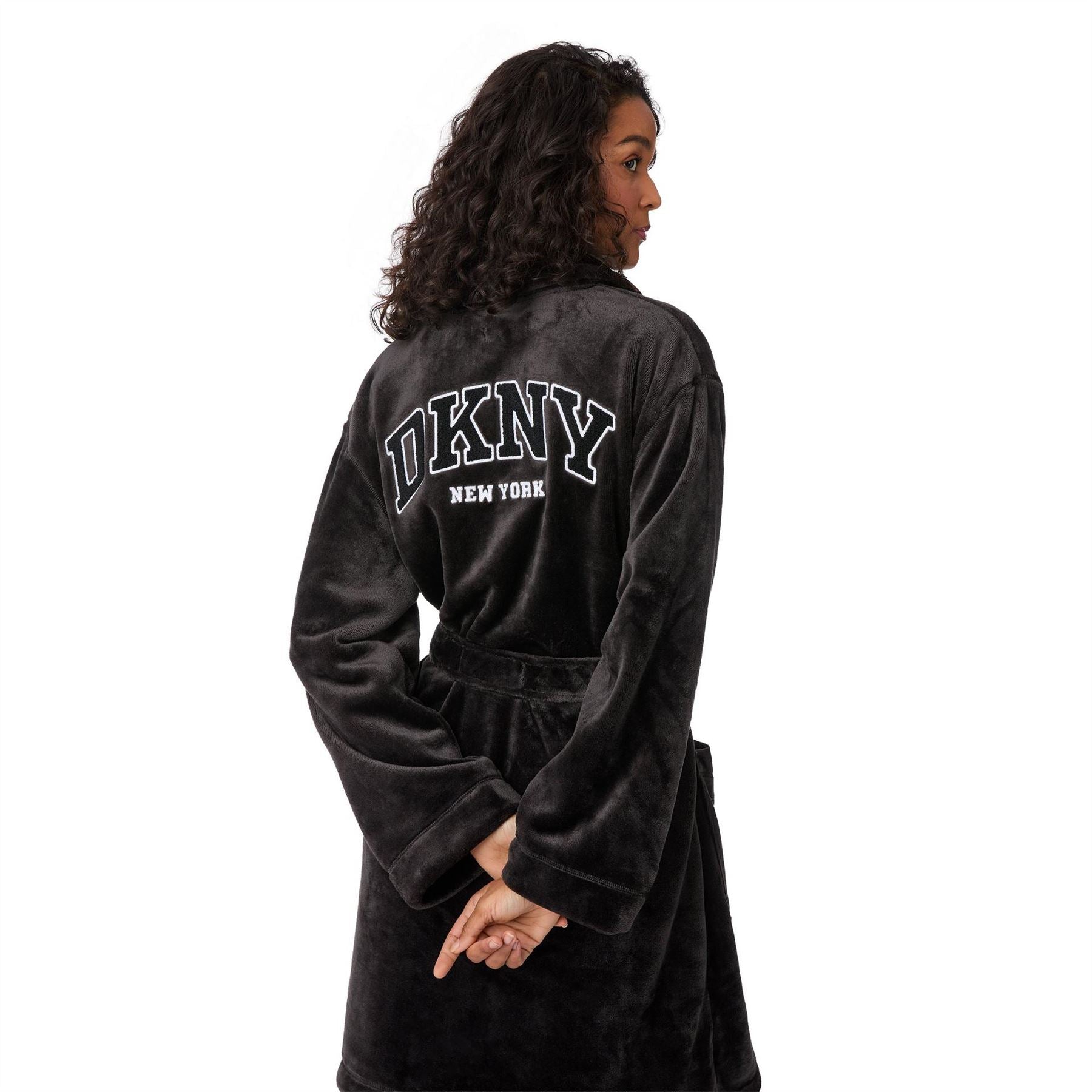 DKNY Fluffy Dressing Gown