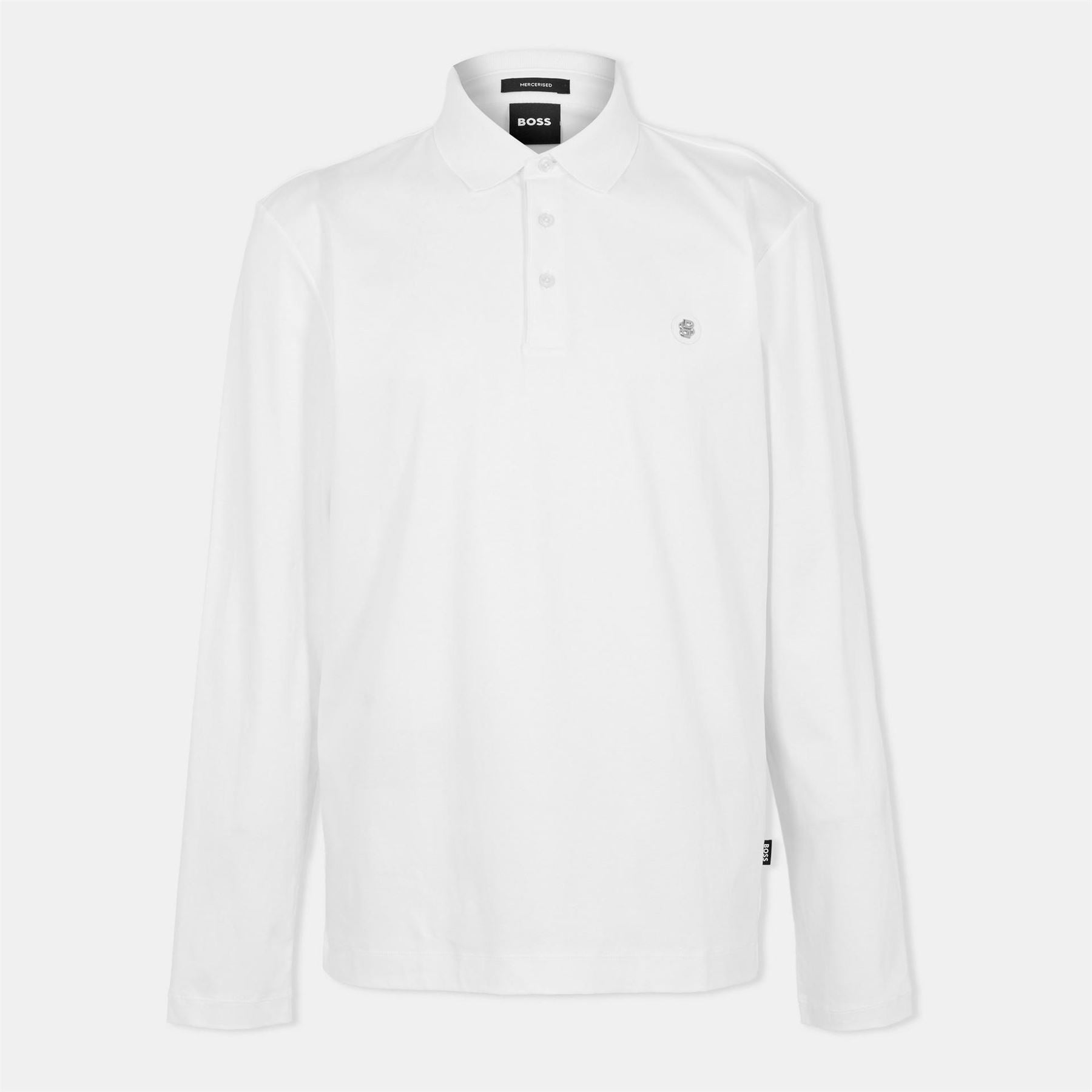 Boss Collared Neck Long Sleeve Regular Fit Shirt