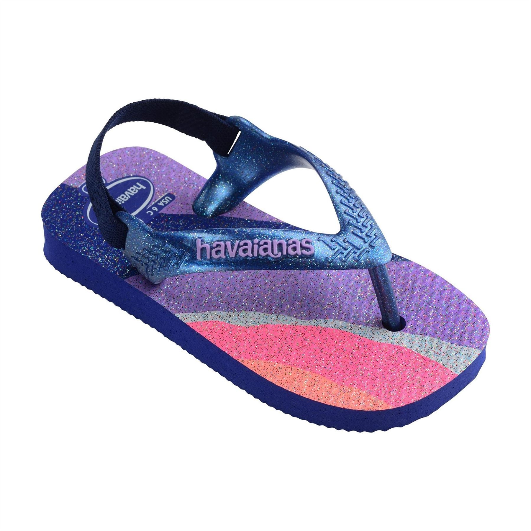 Havaianas Kids Baby Palette Glow Velvet Rose Flip Flops