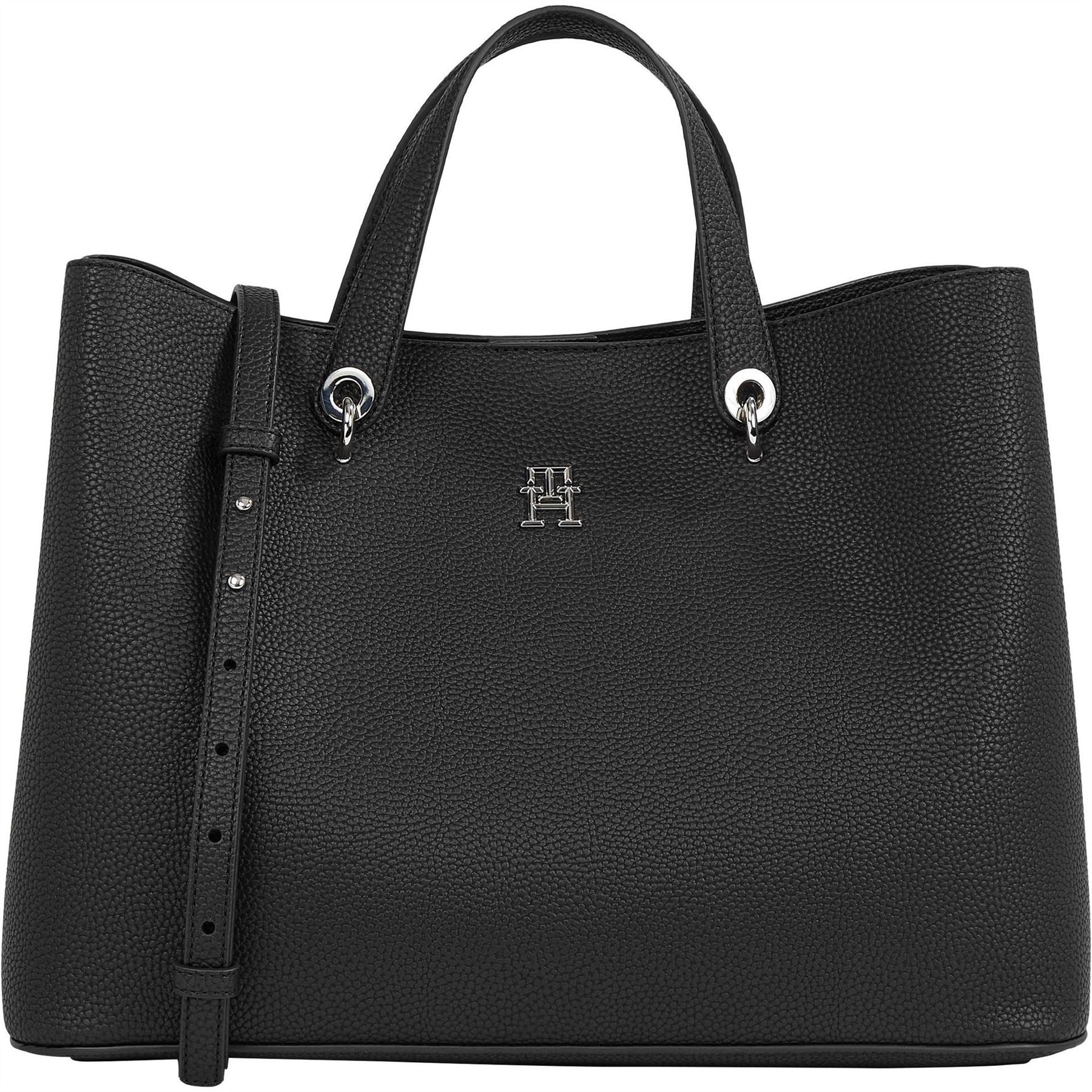 Tommy Hilfiger Emblem Satchel Bag