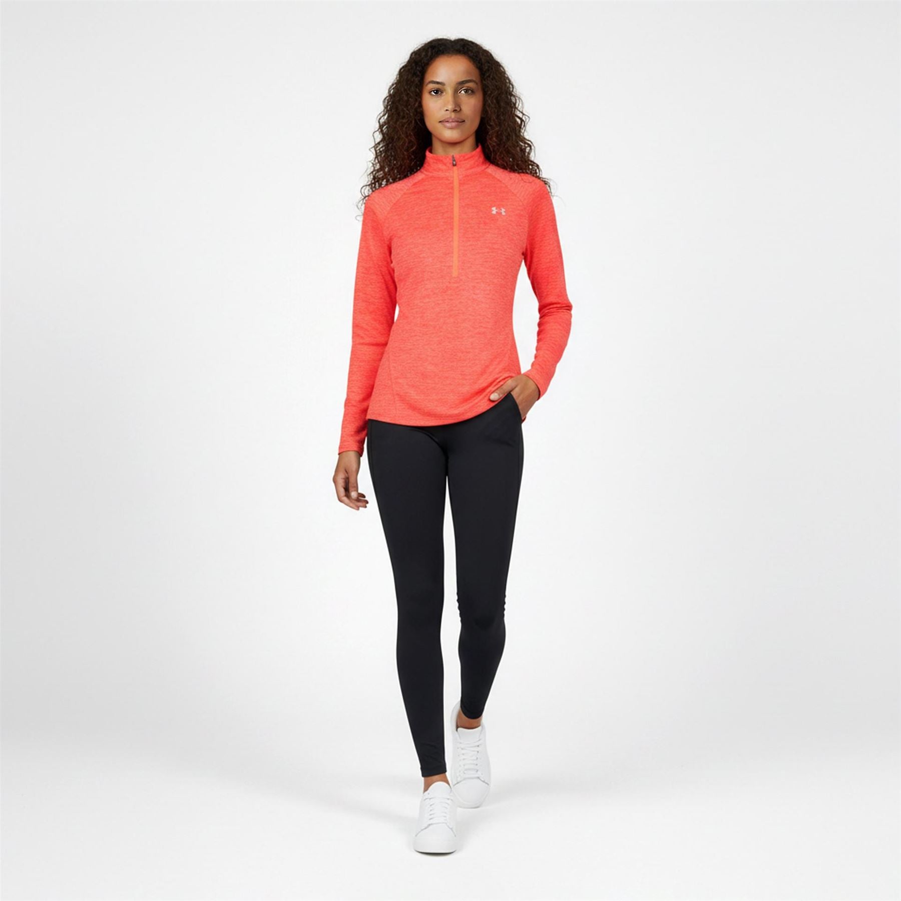 Under Armour Womens Armour Tech Half Zip Top