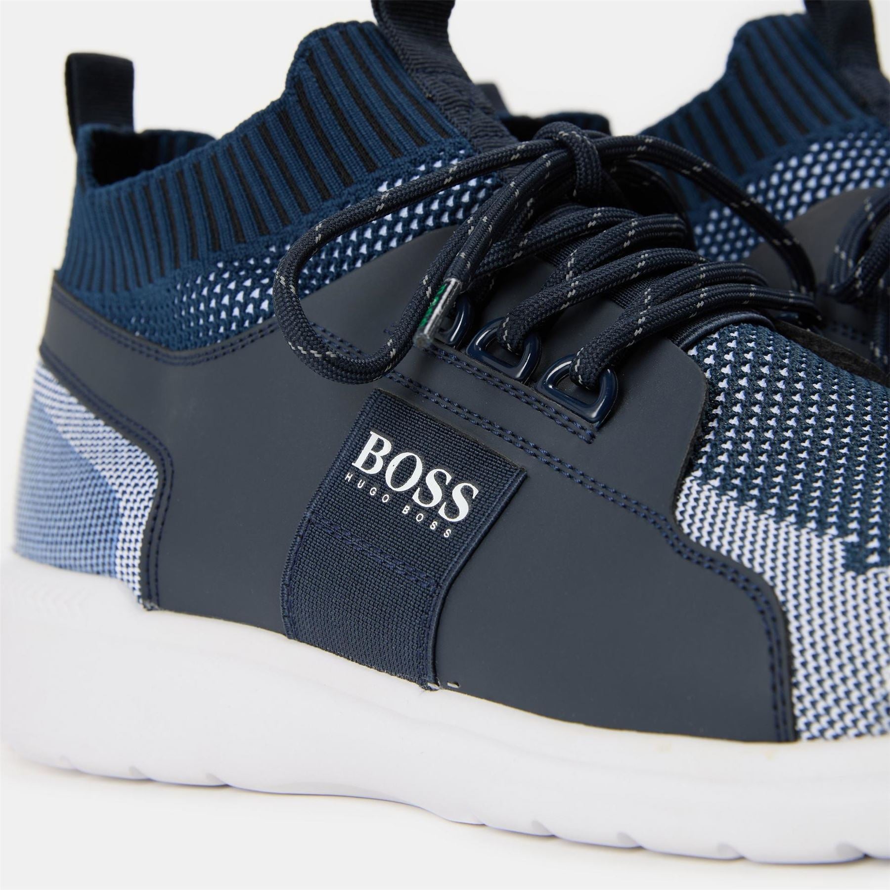 Boss Extreme Run Knit Lace-Up Sock Trainers