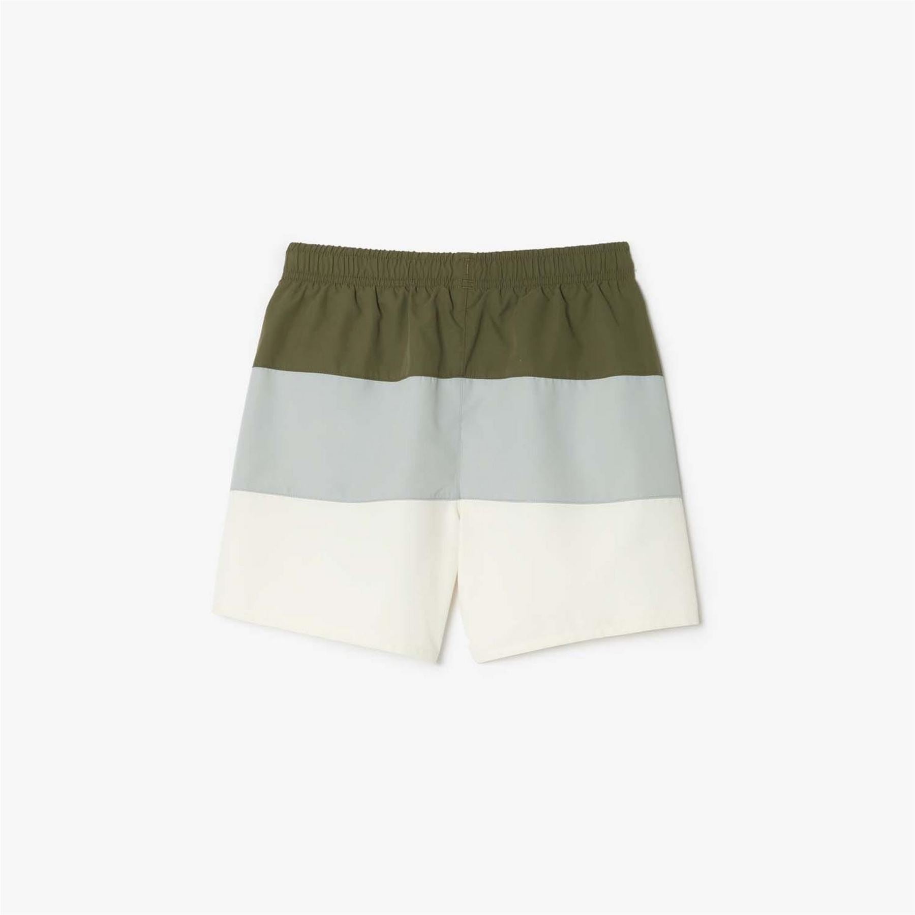 Lacoste Block Taffeta Swim Trunks