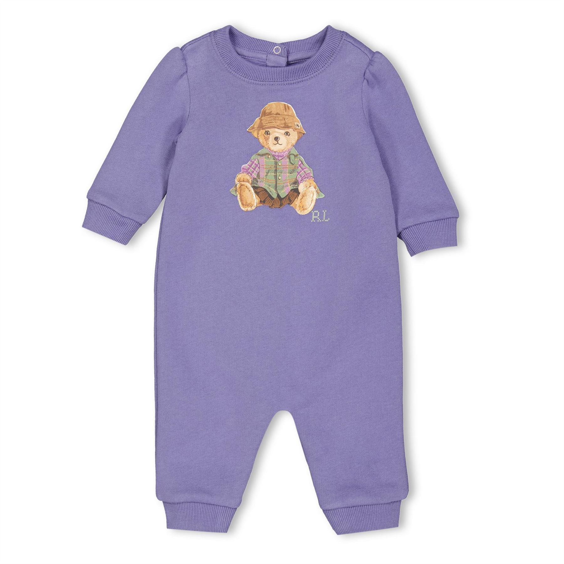 Polo Ralph Lauren Long Sleeve Crew Neck Onesie