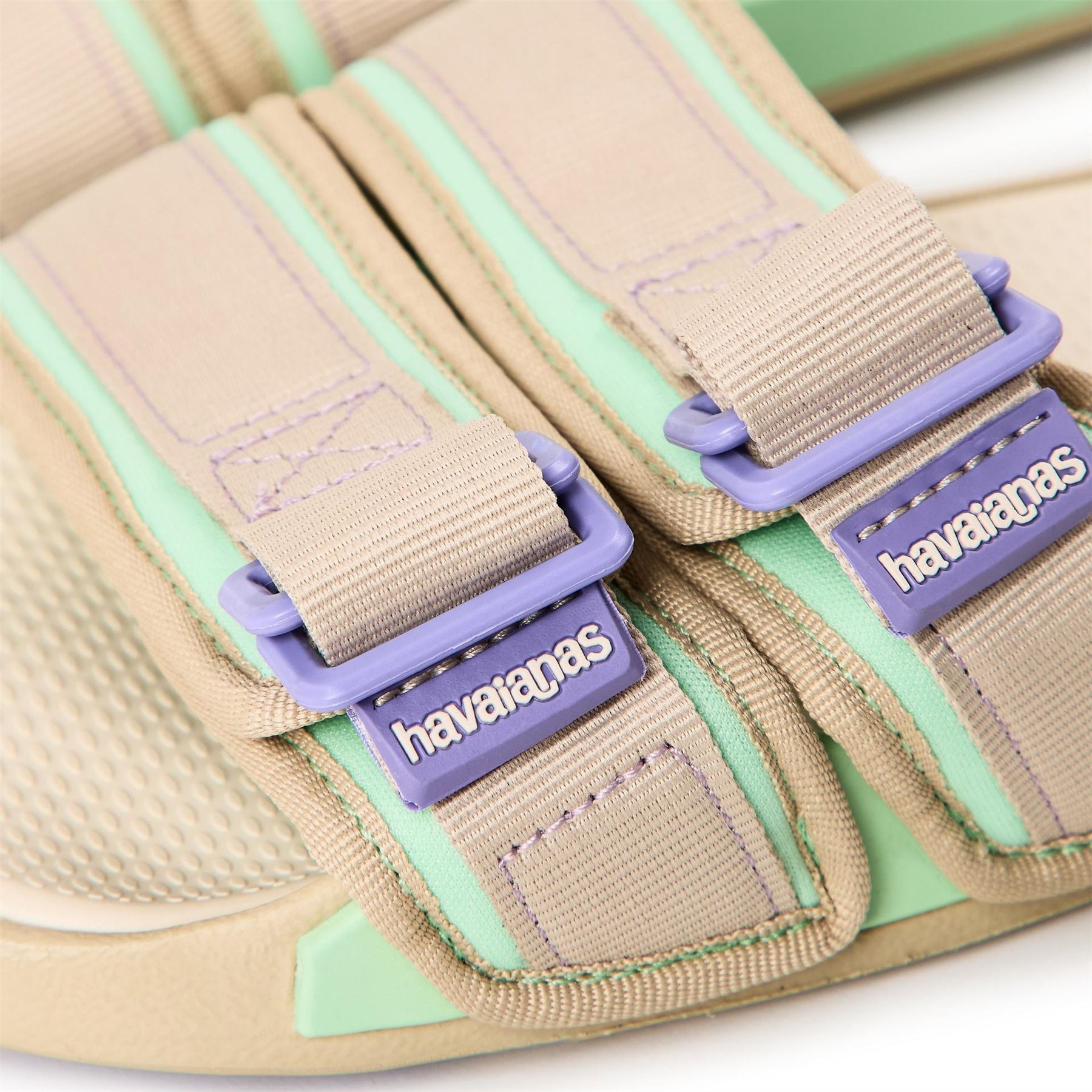 Havaianas Womens Hav. Slide Reloaded Beige 37 38 Flip Flops