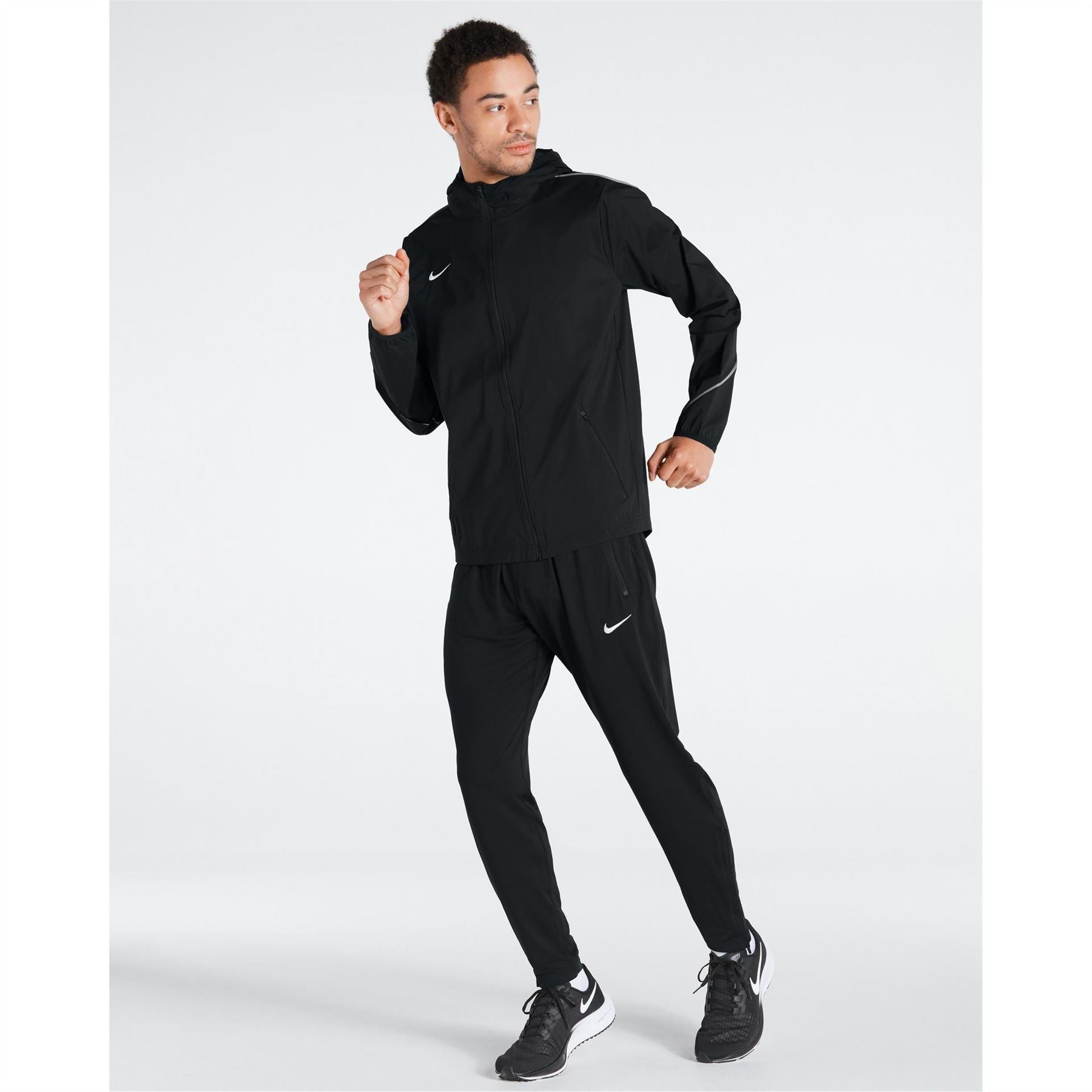 Nike Dry Element Solid Patterned Tapered Track Pants