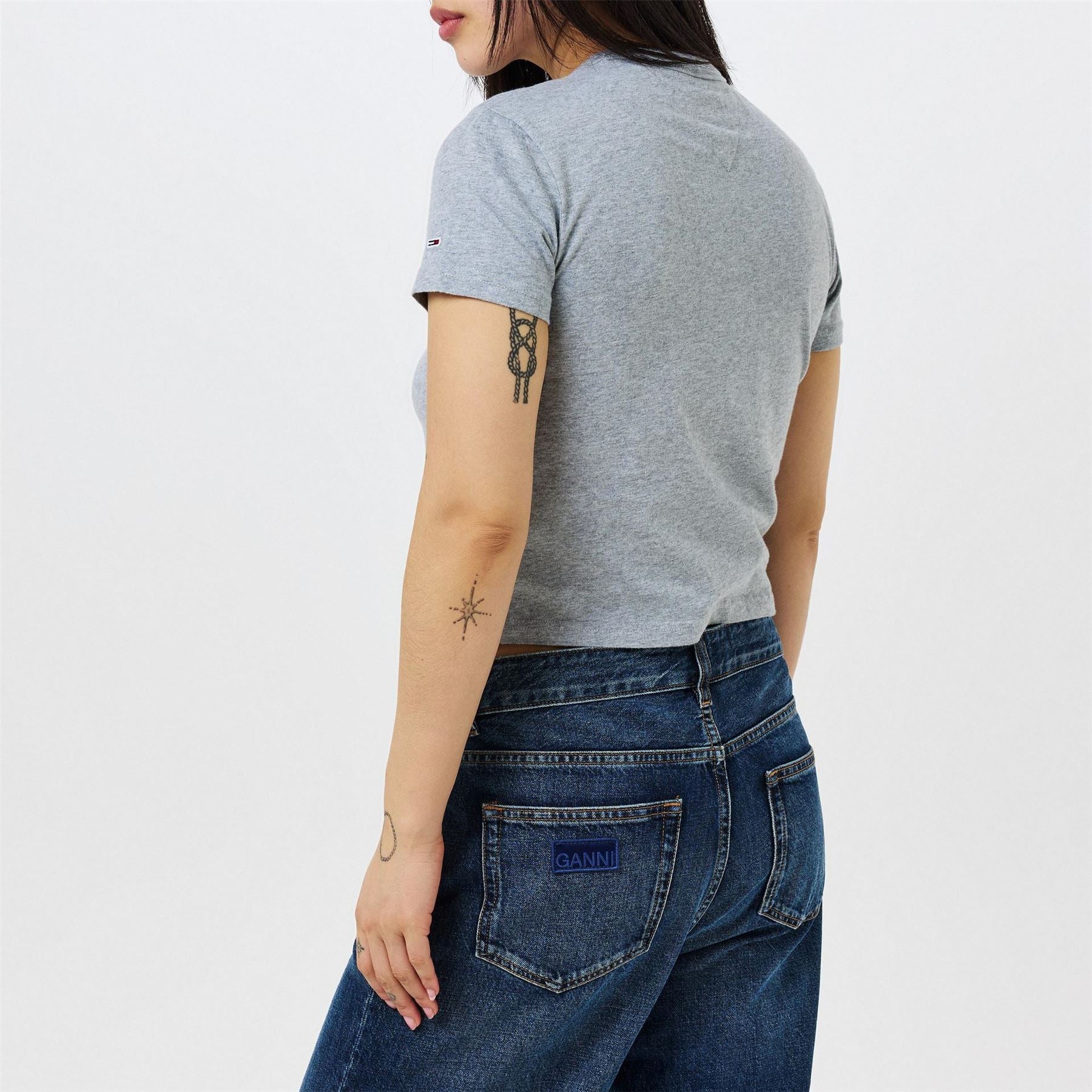 Tommy Jeans Varsity Regular Fit Cropped T-Shirt
