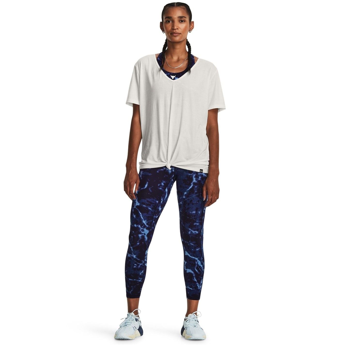 Under Armour Womens Armour Pjt Rck Lg Crsovr Akl Pt Gym Legging