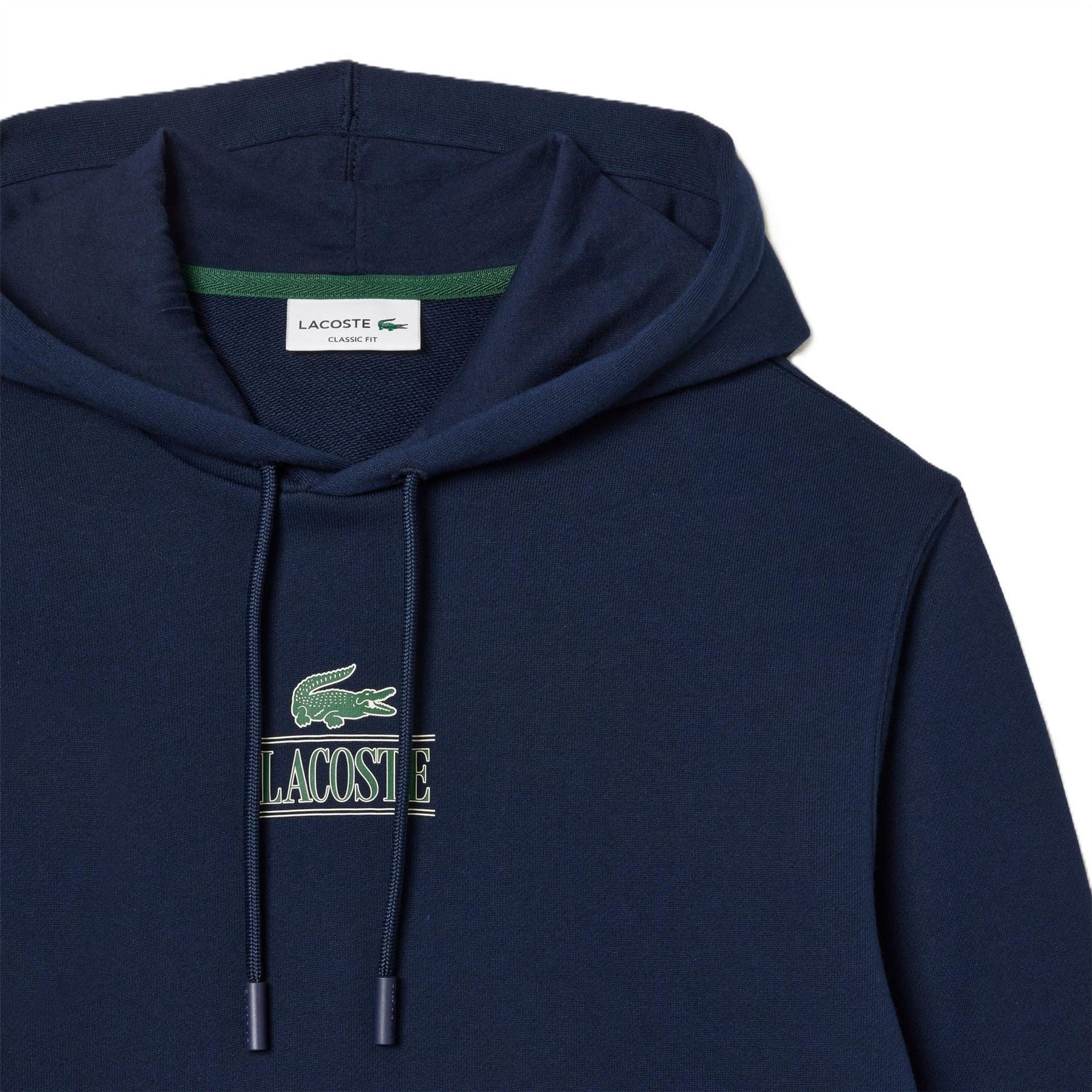 Lacoste Hooded Lacoste Lettering Sweatshirt