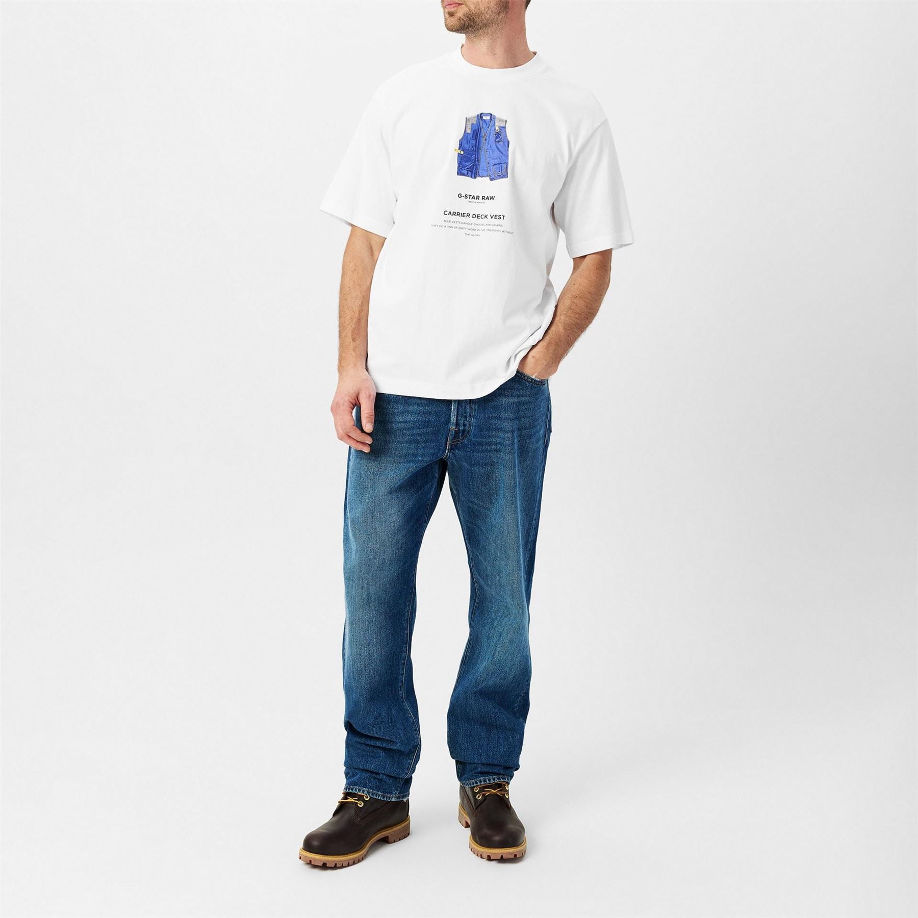 G Star Archive Oversize Fit Short Sleeve T-Shirt