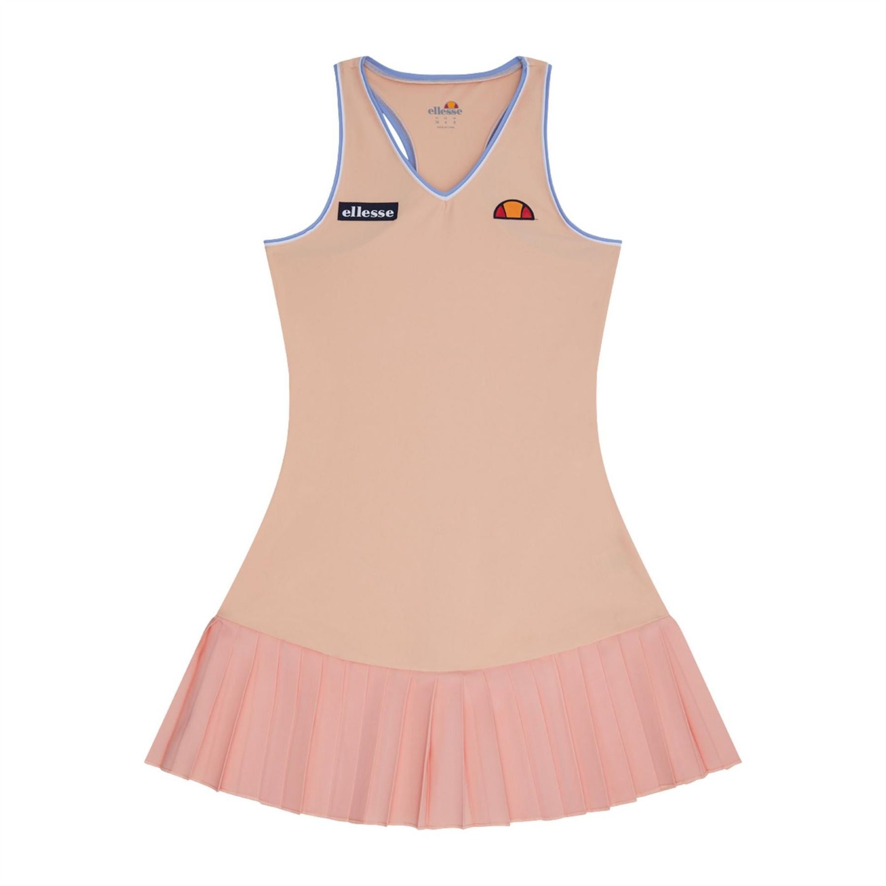 Ellesse Guin V-Neck Sleeveless Mini Dress