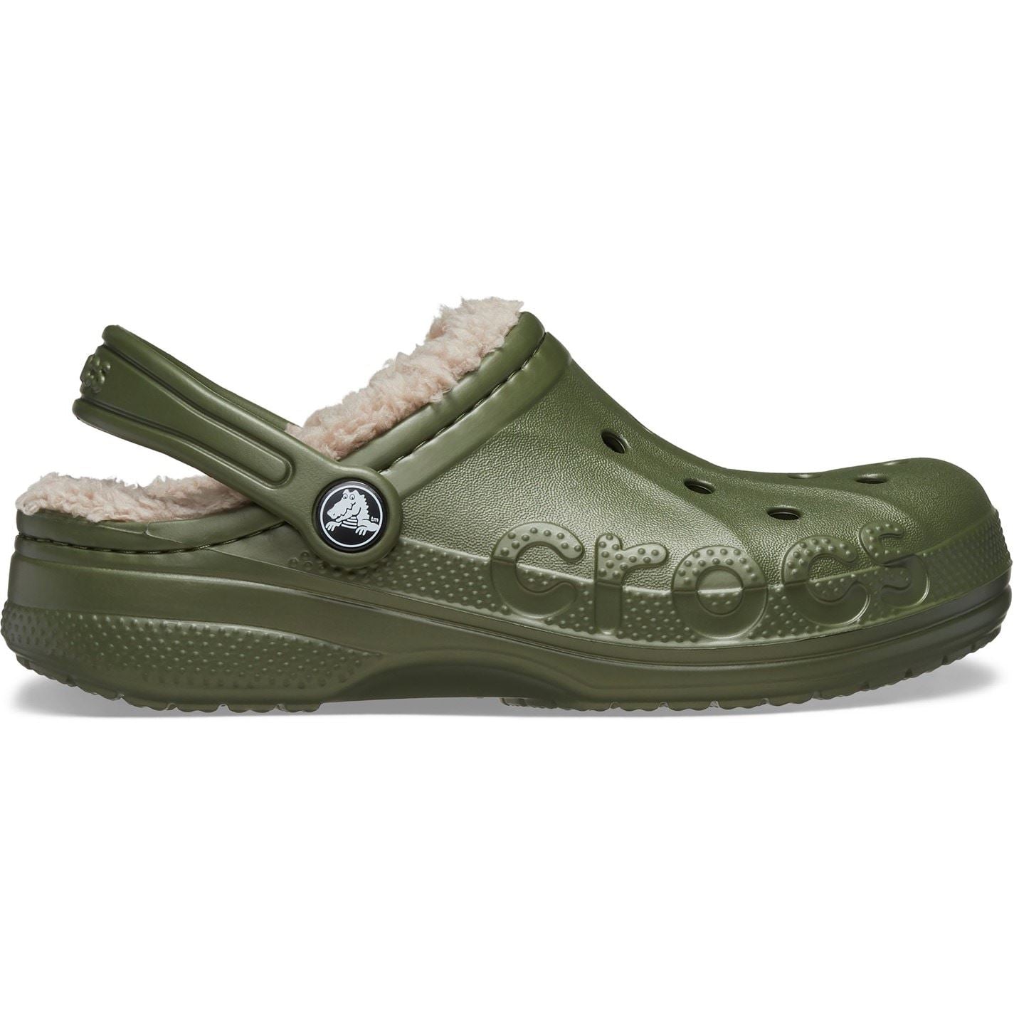 Crocs Baya Lined Closed Toe Clogs for Children