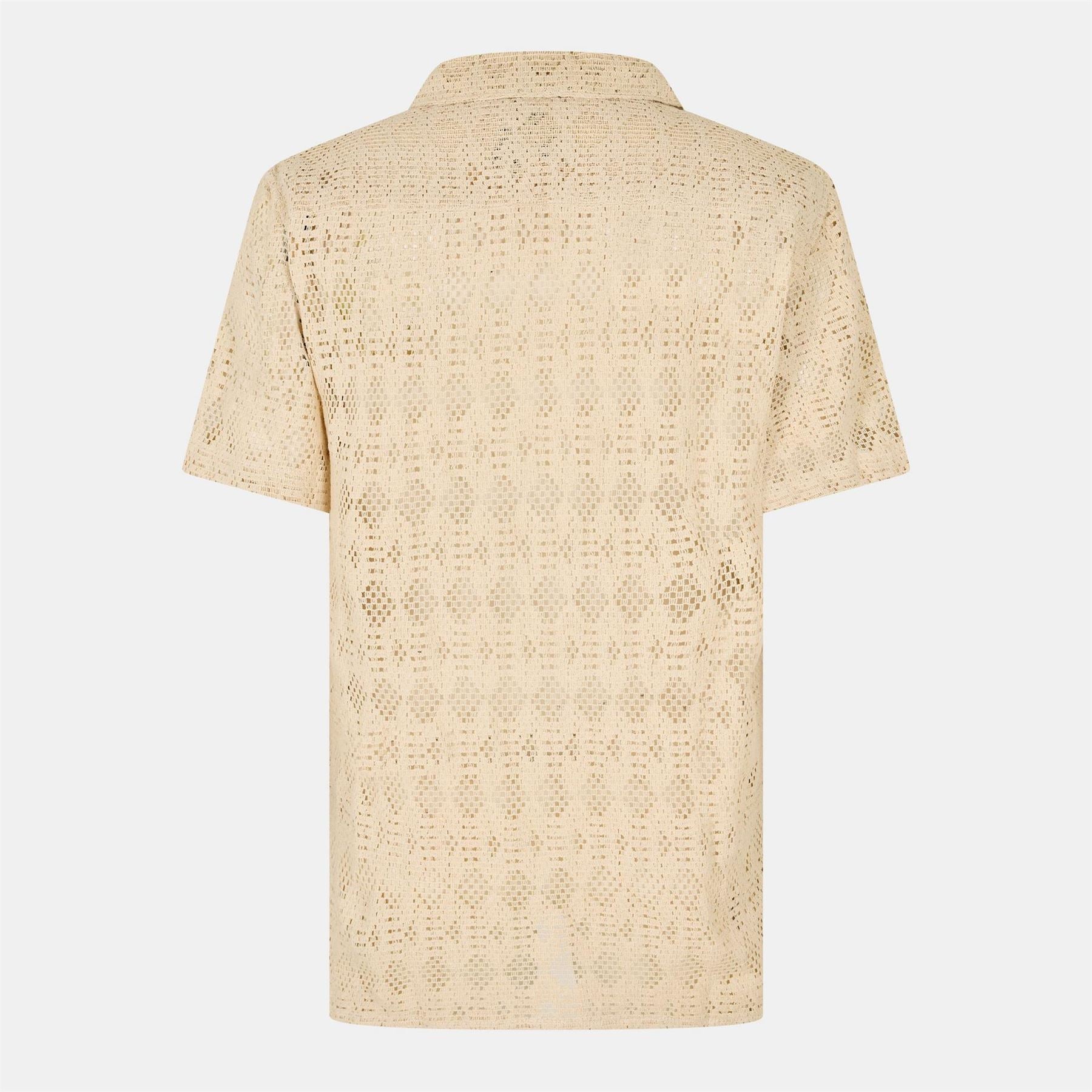 Threadbare Rackes Regular Fit Short Sleeve Shirt