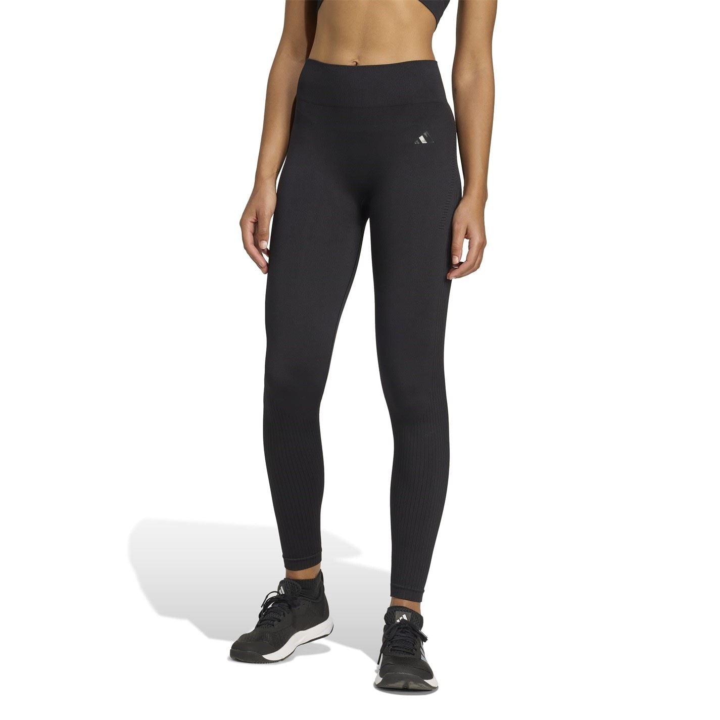 adidas Womens Workout Essentials Full Length Knit Leggings