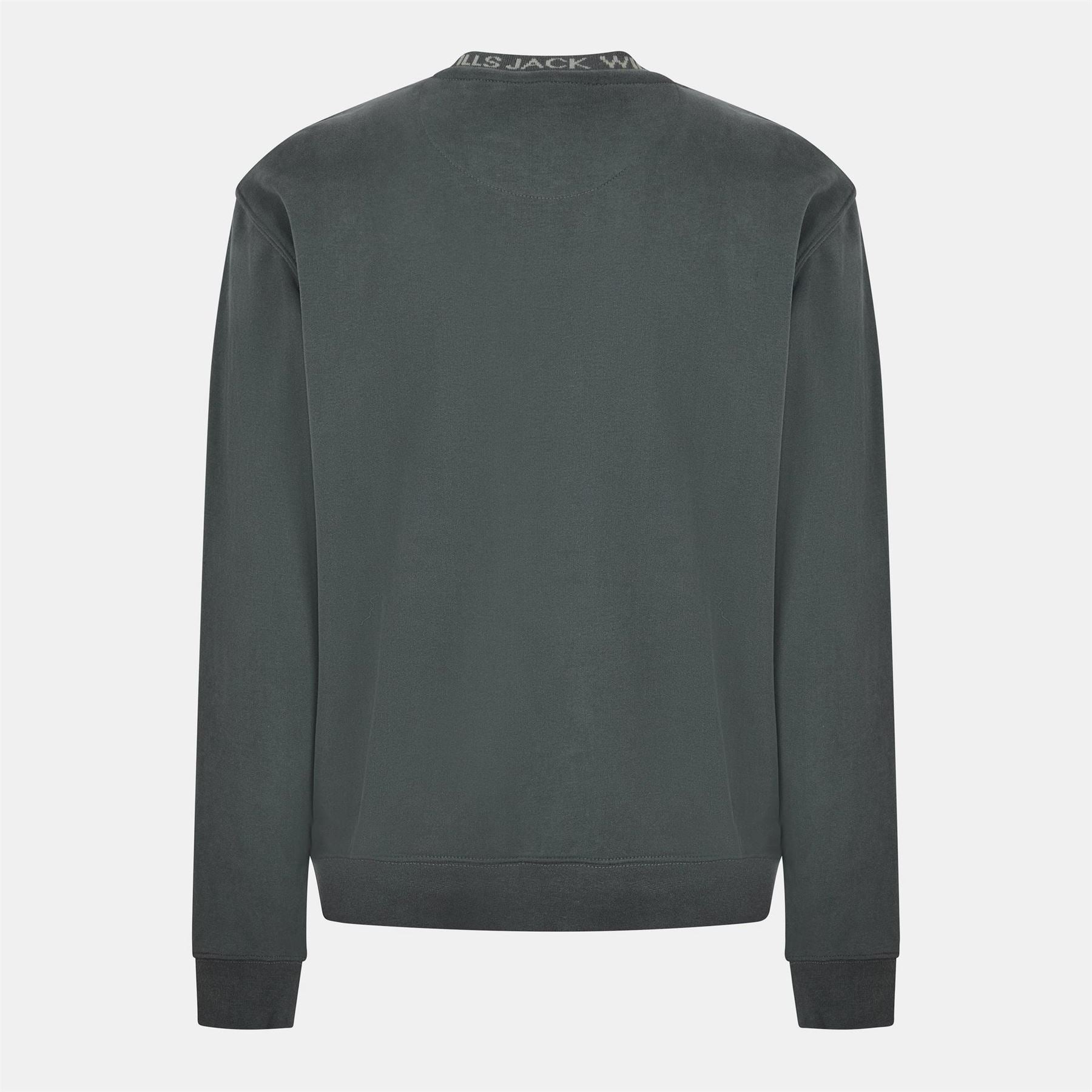 Jack Wills Mens Jacquard Crew Sweatshirt