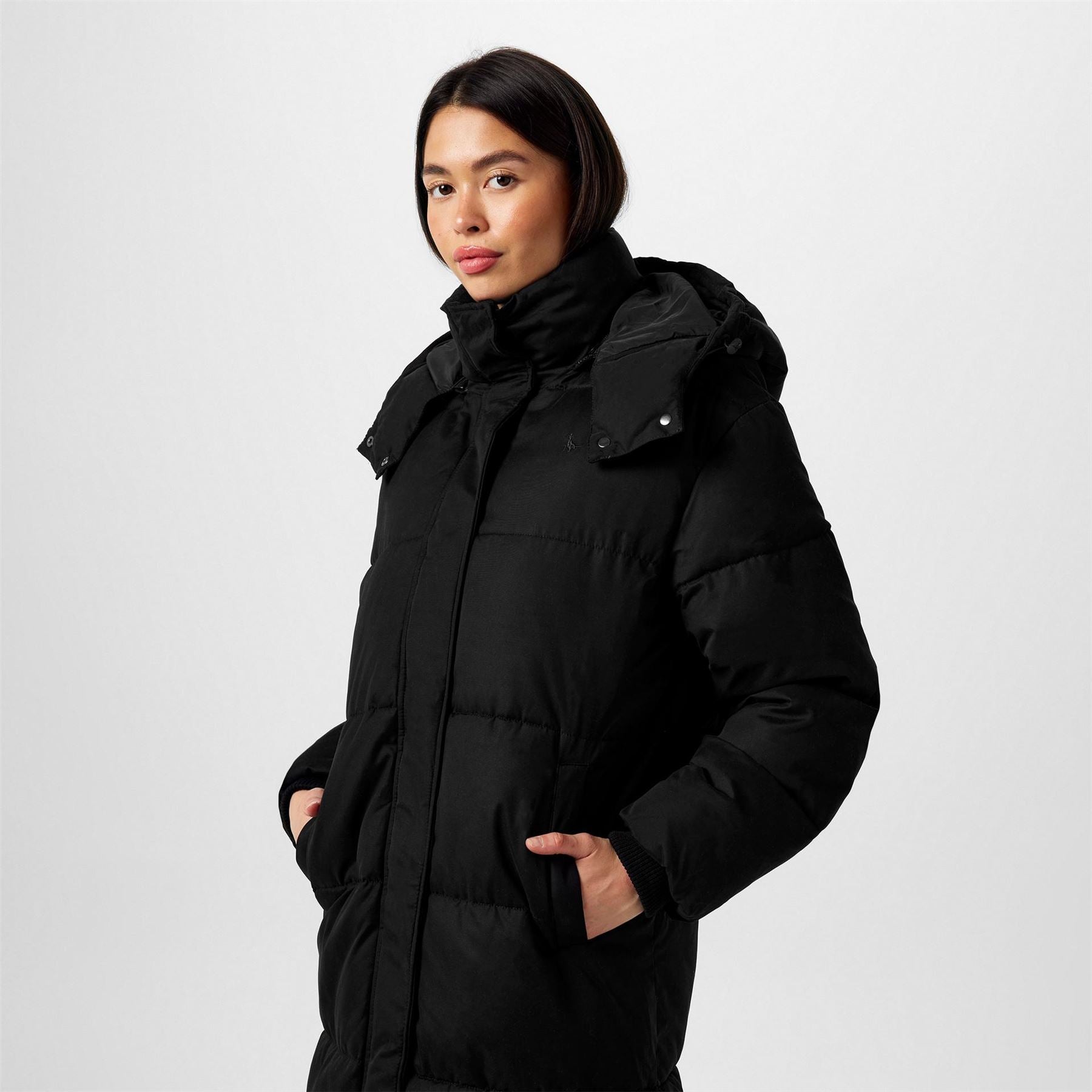 Jack Wills Insulated Weather Resistant Short Puffer Jacket
