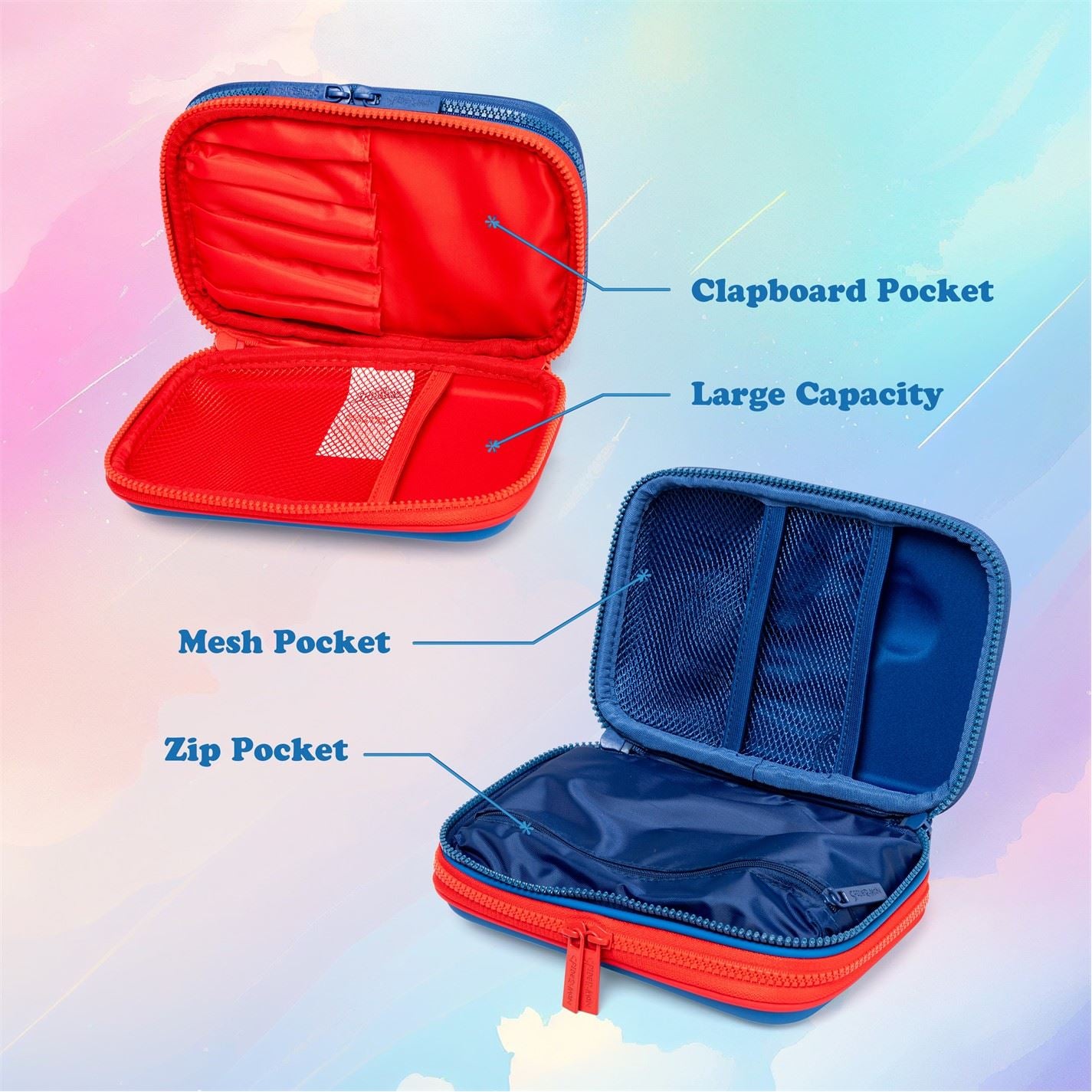 Character Pencil Case Stich Elsa Spiderman
