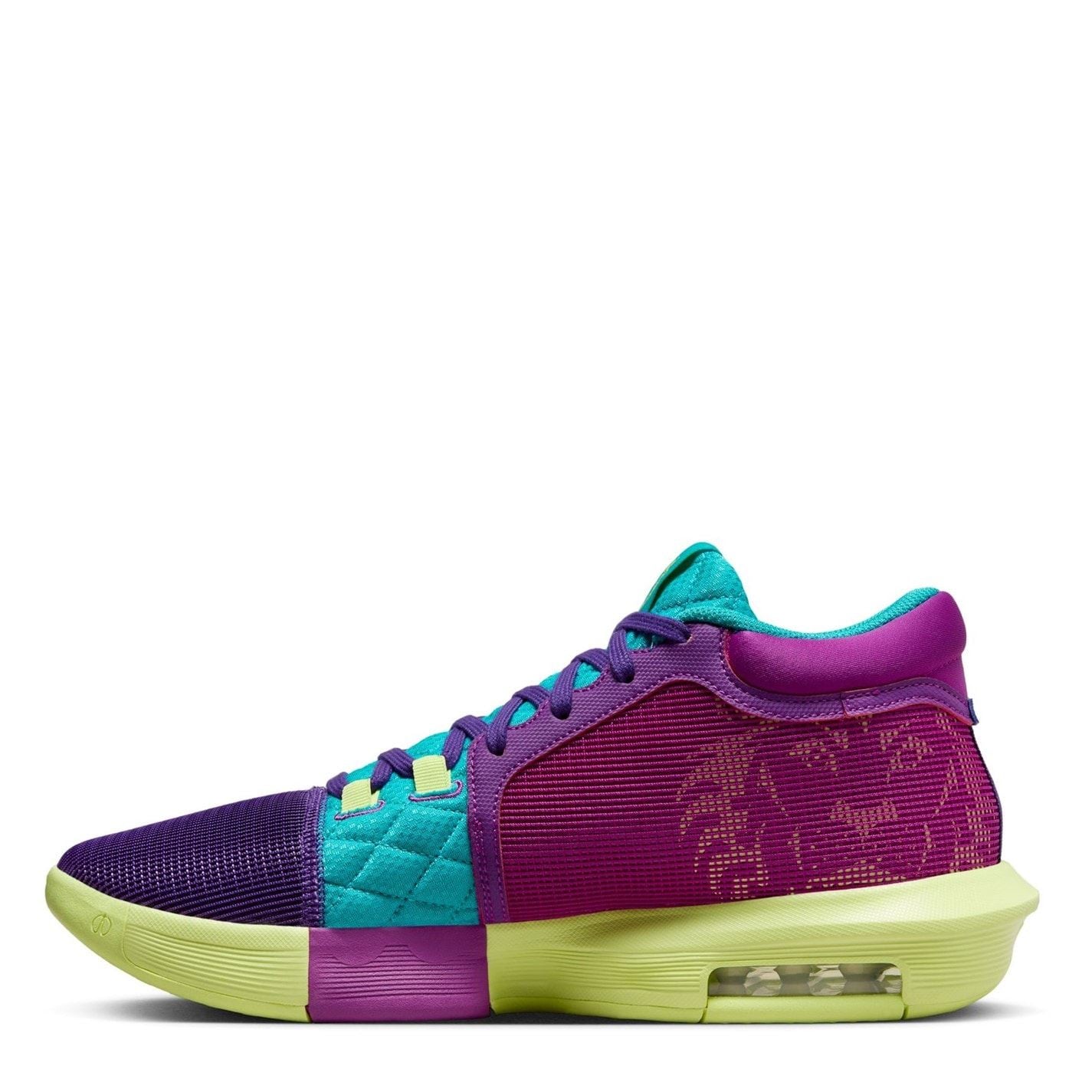 Nike Lebron Witness VIII Mid Top Basketball Sneakers