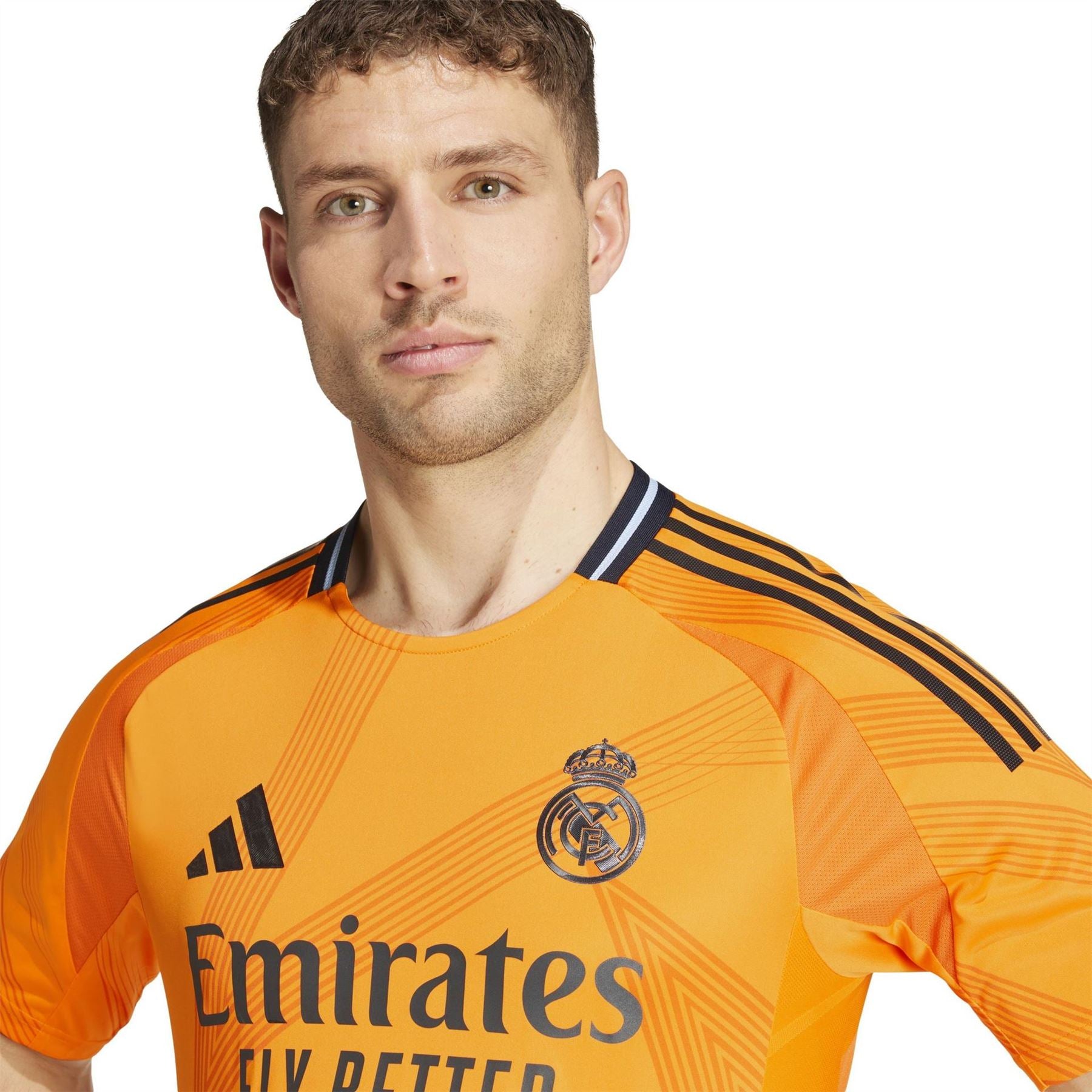 adidas Real Madrid Authentic Away Shirt 2024 2025 Adults